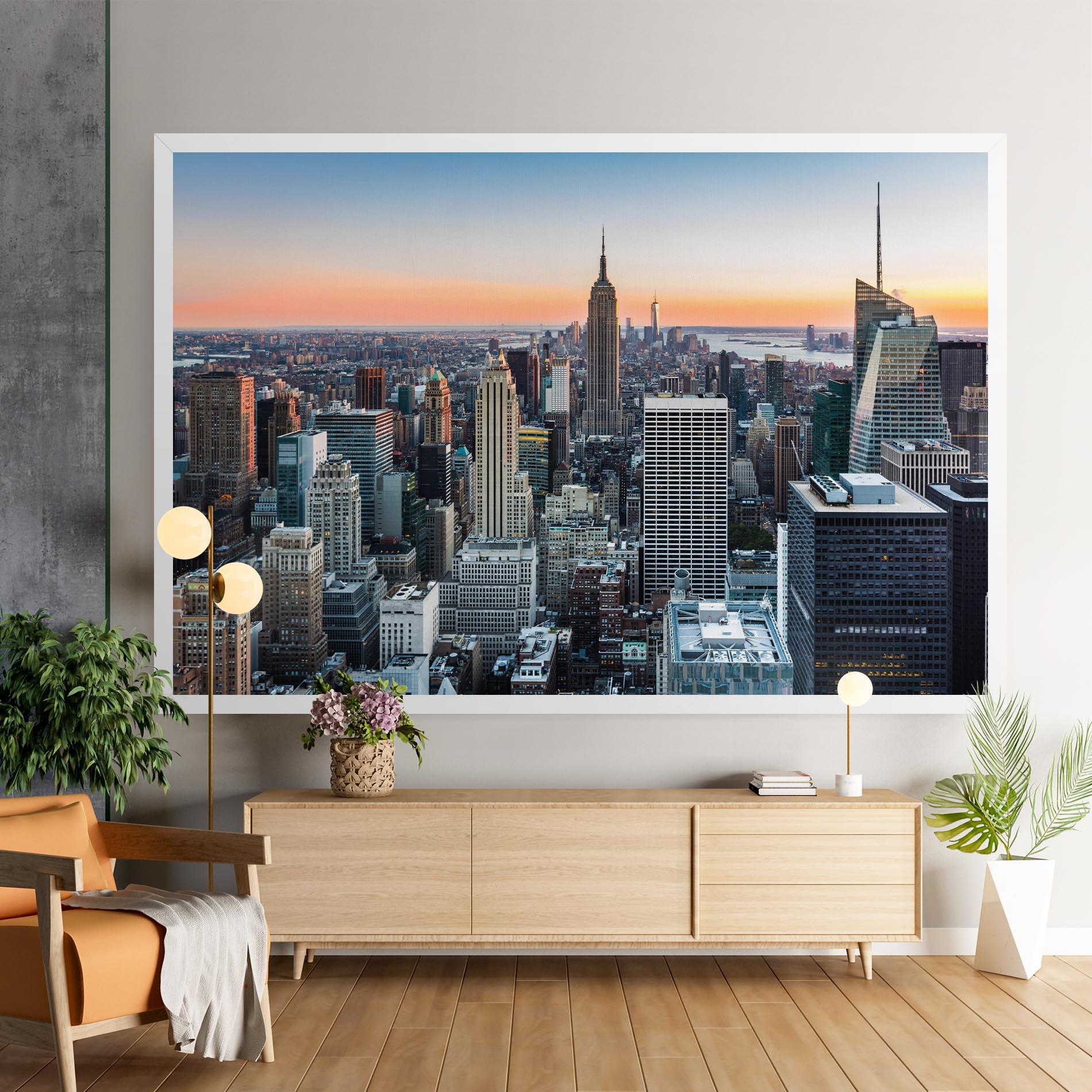 Obraz na Płótnie New York Skyline mockup 9