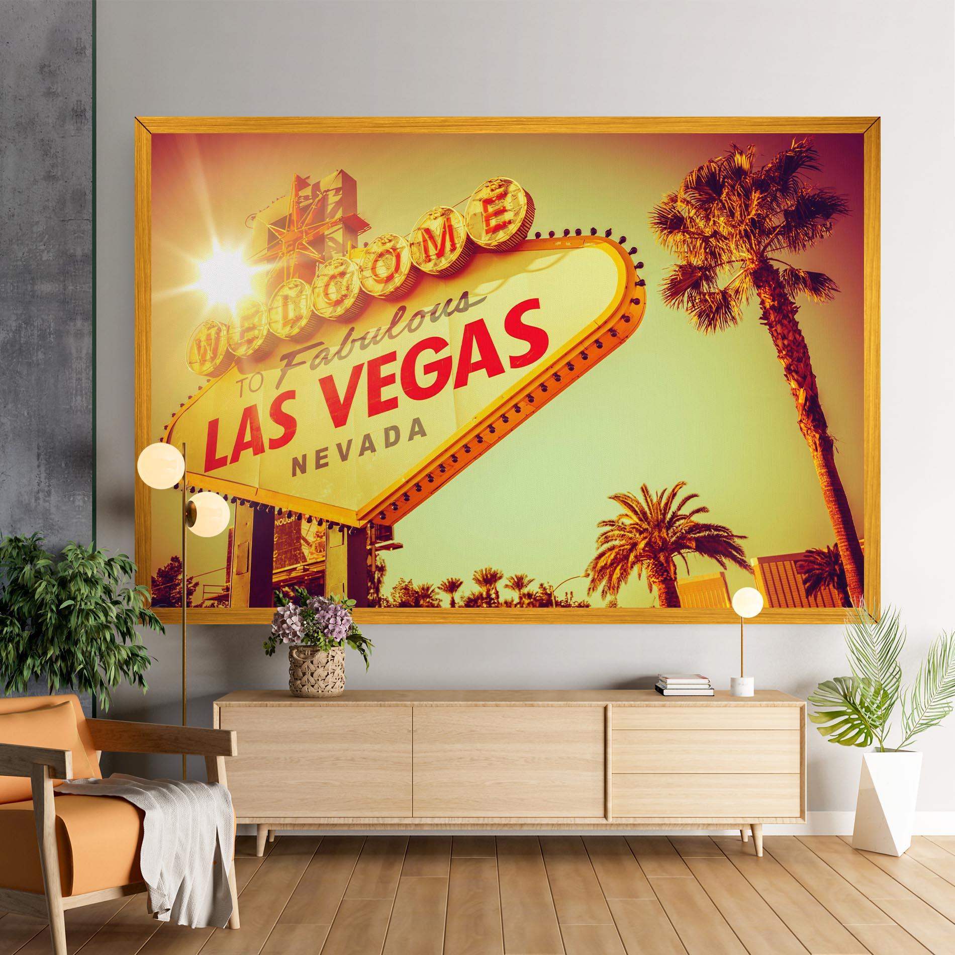 Obraz na Płótnie Las Vegas Nevada mockup 9