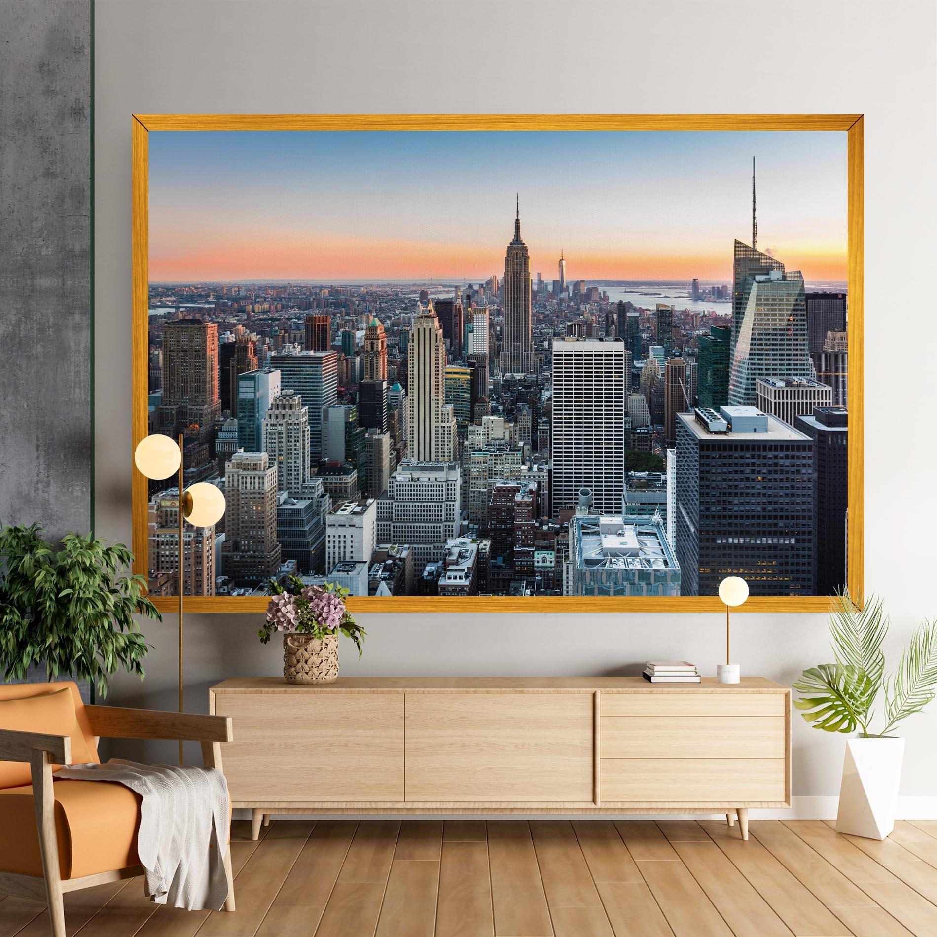 Obraz na Płótnie New York Skyline mockup 9