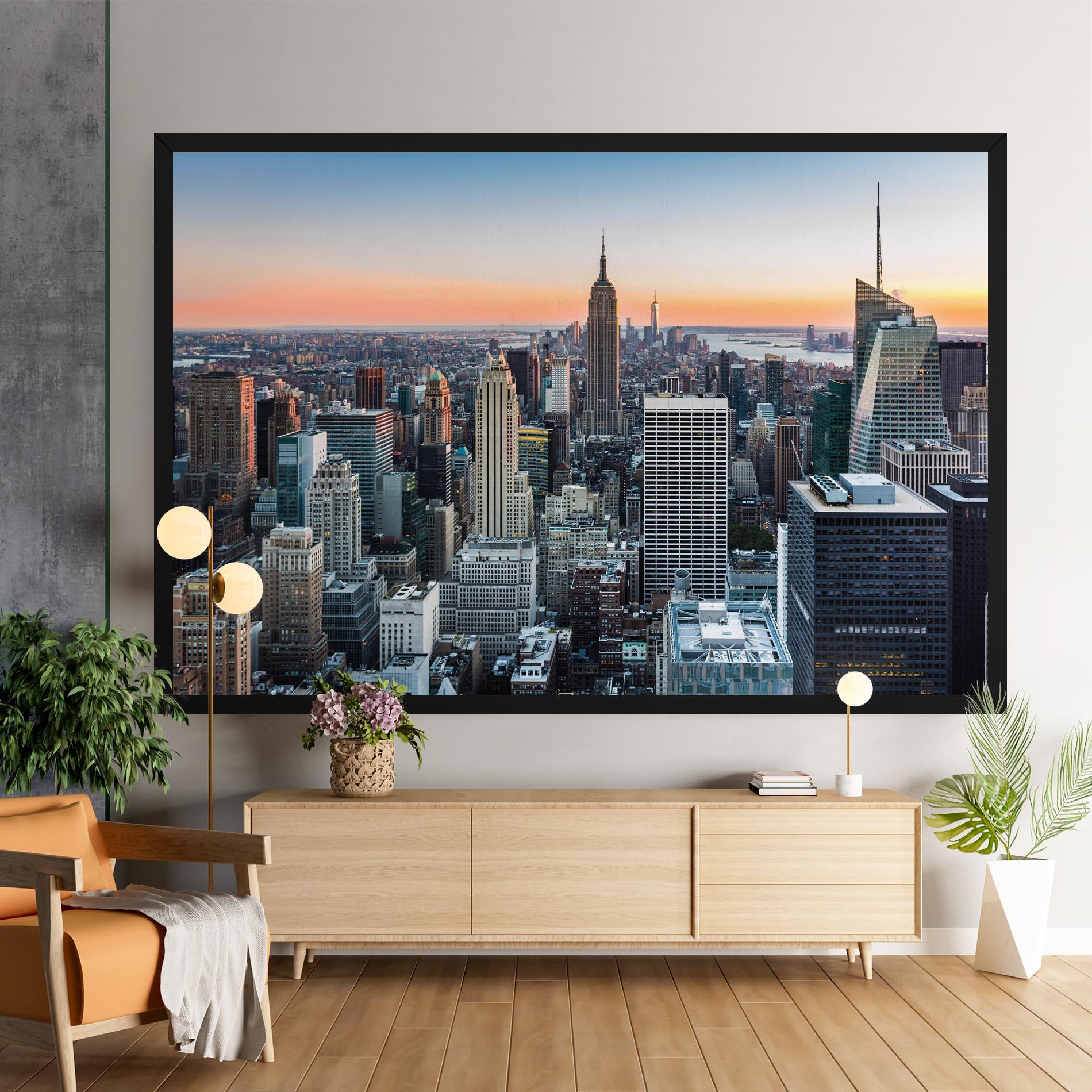 Obraz na Płótnie New York Skyline mockup 9