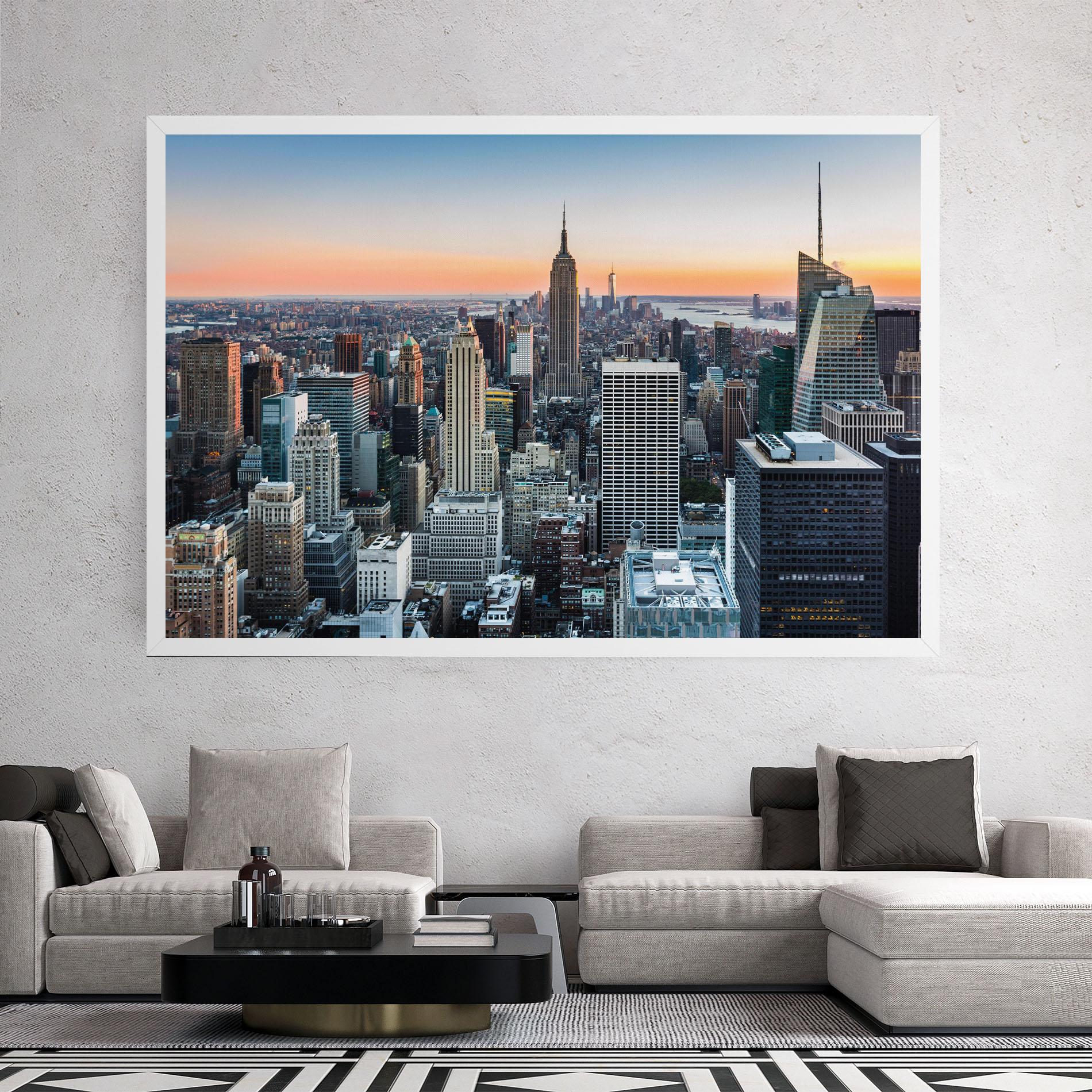 Obraz na Płótnie New York Skyline mockup 2