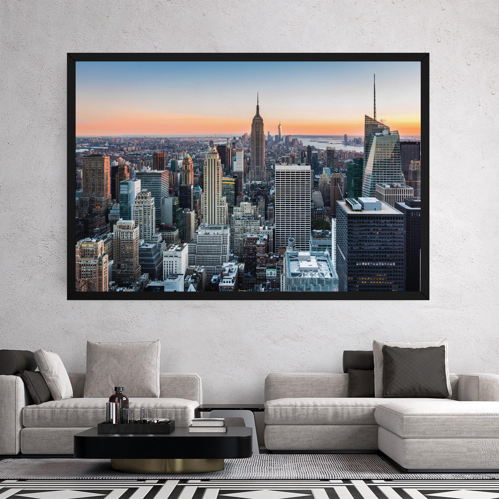 Obraz na Płótnie New York Skyline mockup 2