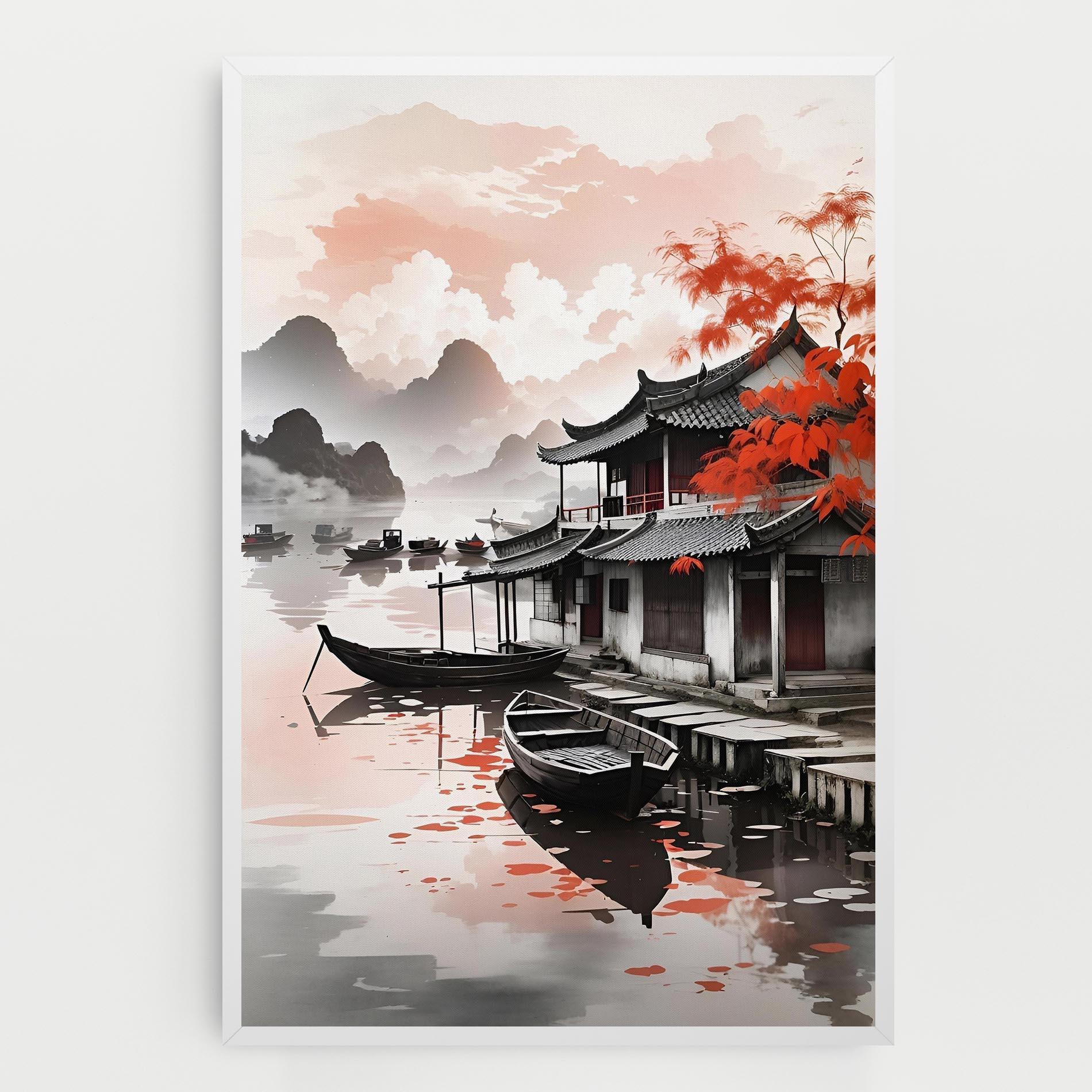 Obraz na Płótnie Architecture Reflections mockup 0