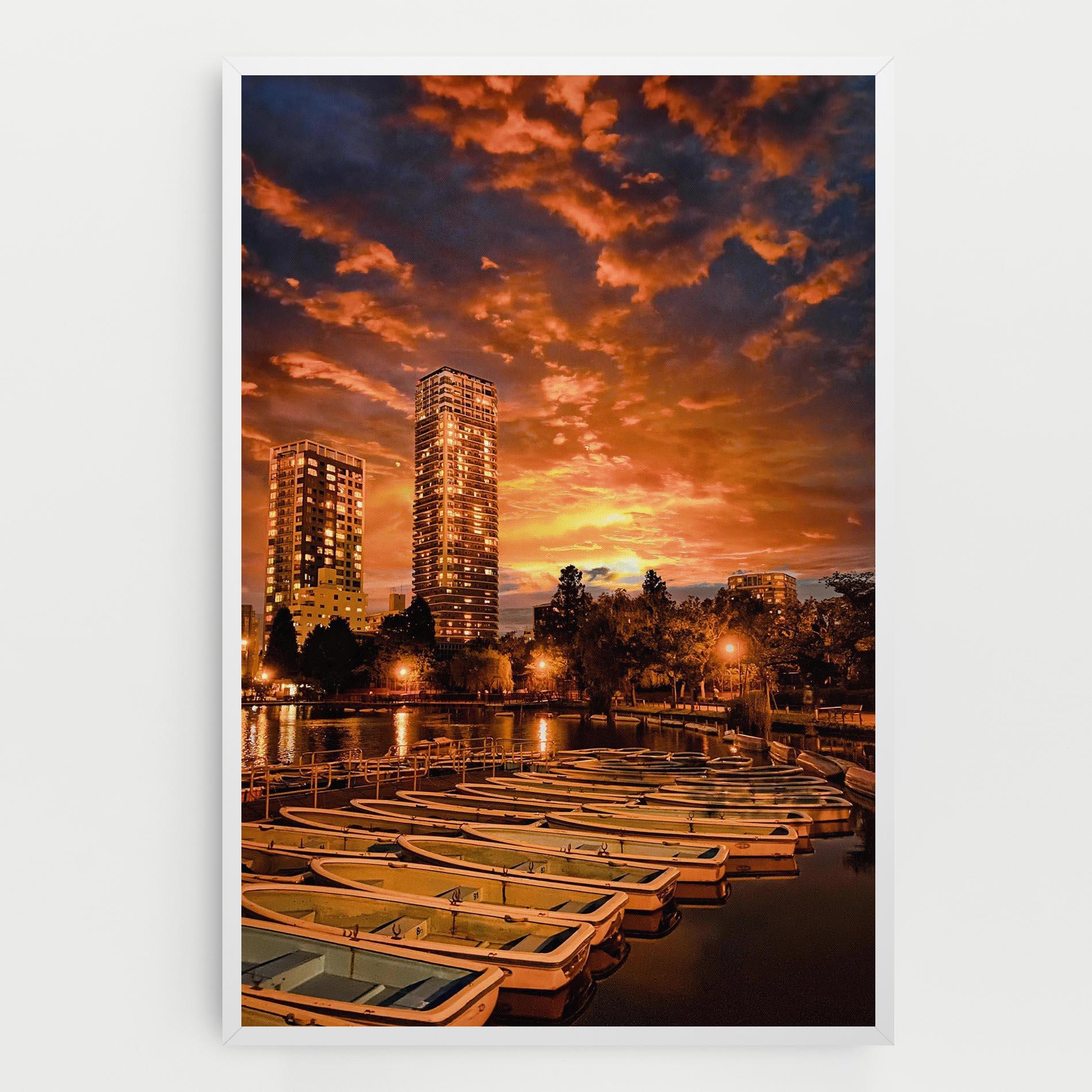 Obraz na Płótnie Shinobazu mockup 0