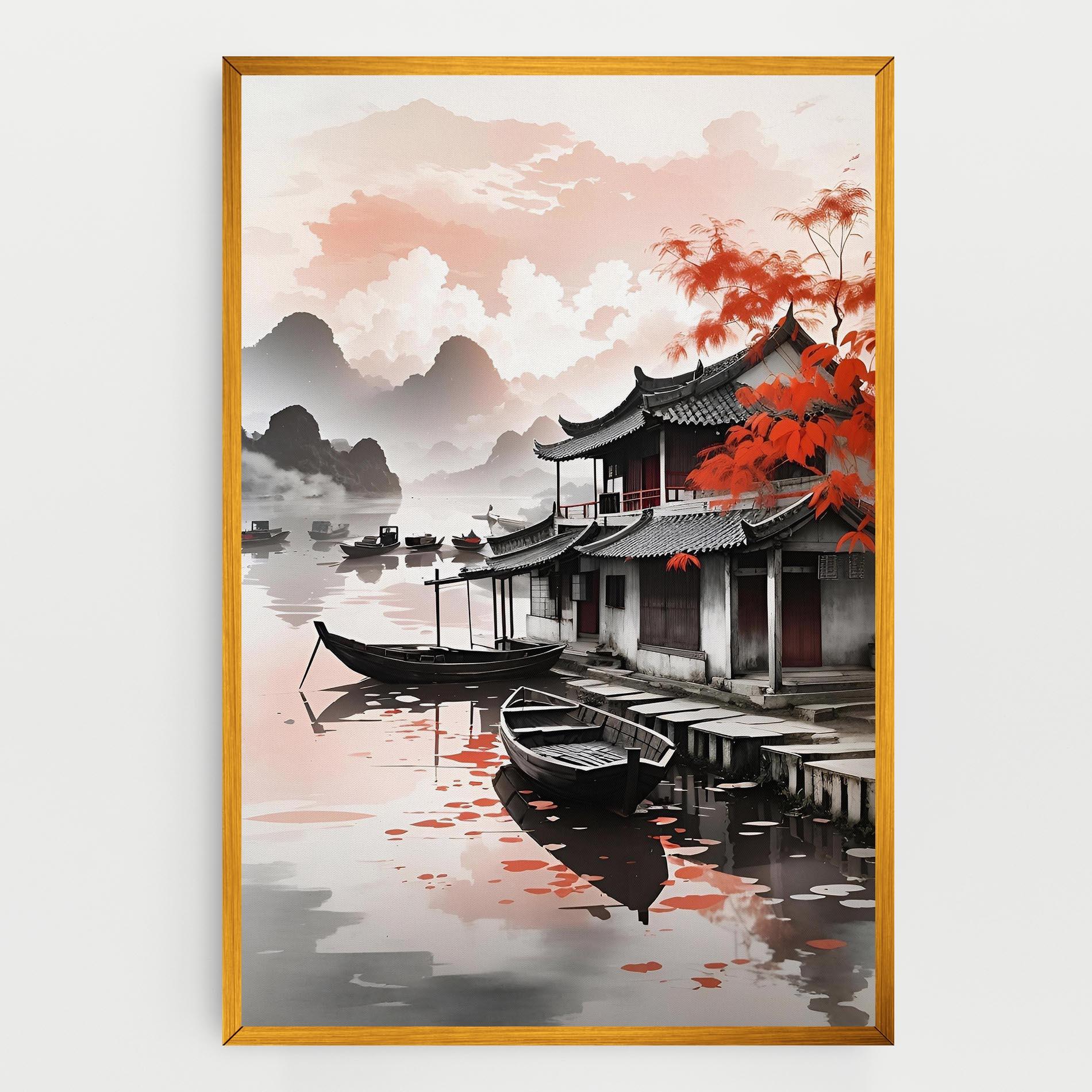 Obraz na Płótnie Architecture Reflections mockup 0