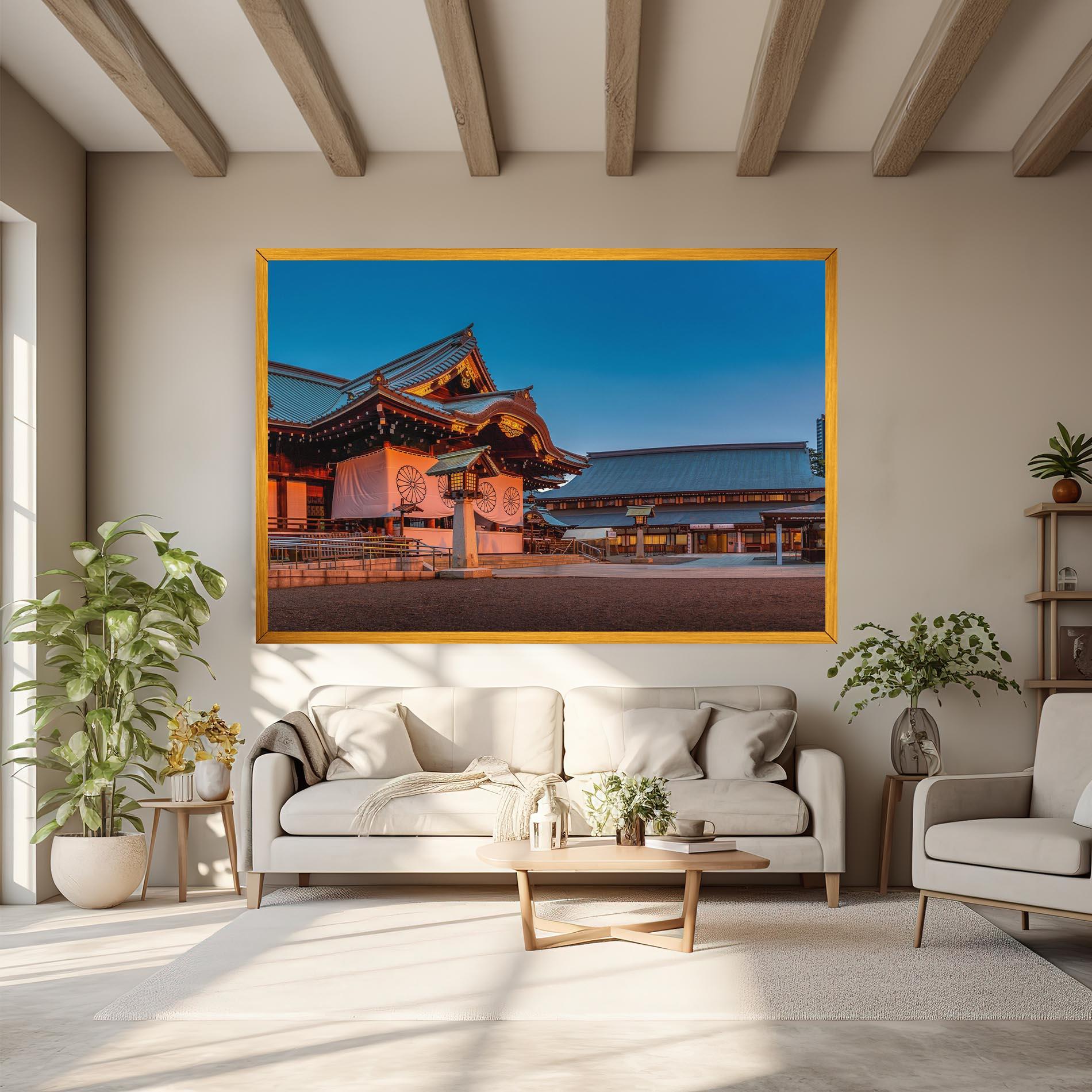 Obraz na Płótnie Yasukuni Jinja mockup 6