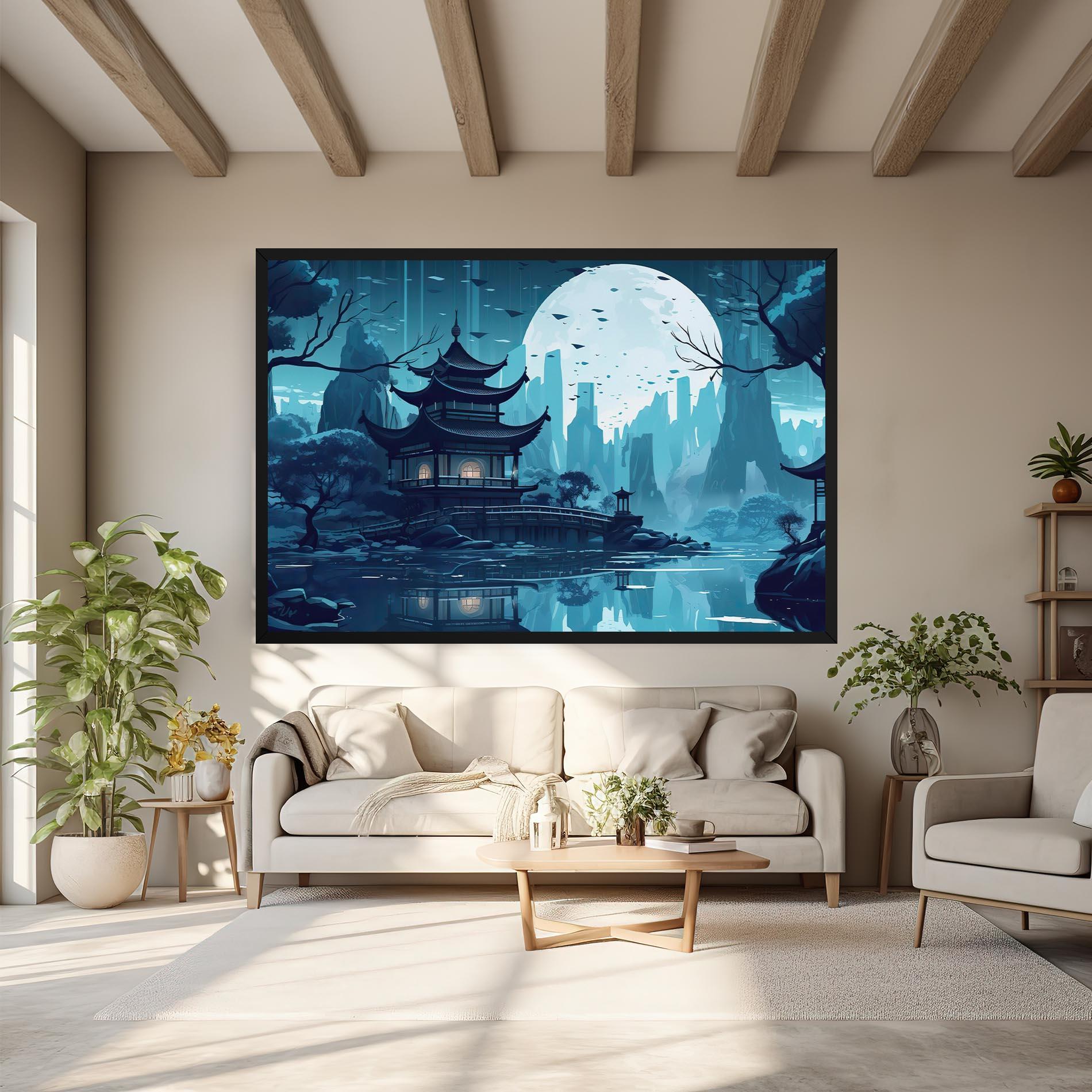 Obraz na Płótnie Chinese Cartoon mockup 6