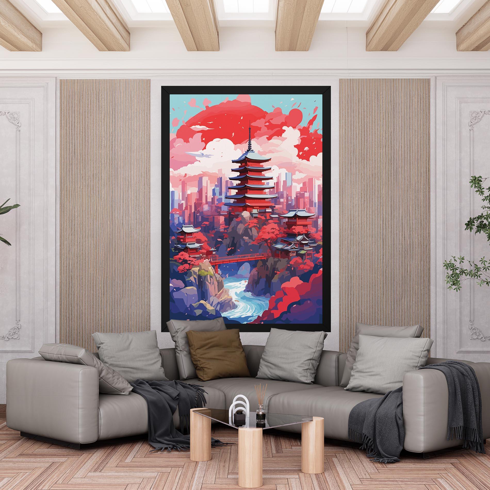 Obraz na Płótnie City Style Art mockup 6