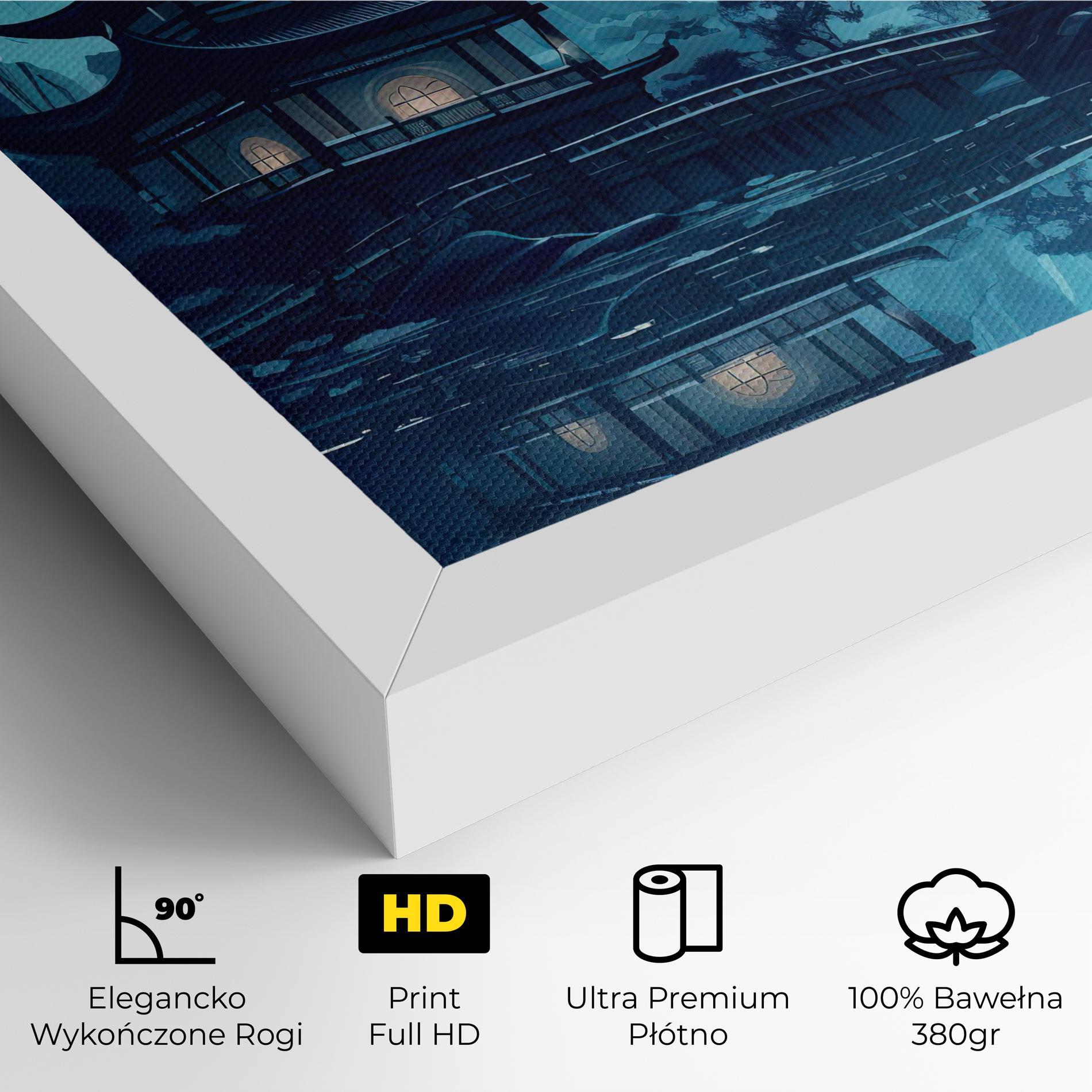 Obraz na Płótnie Chinese Cartoon mockup 4