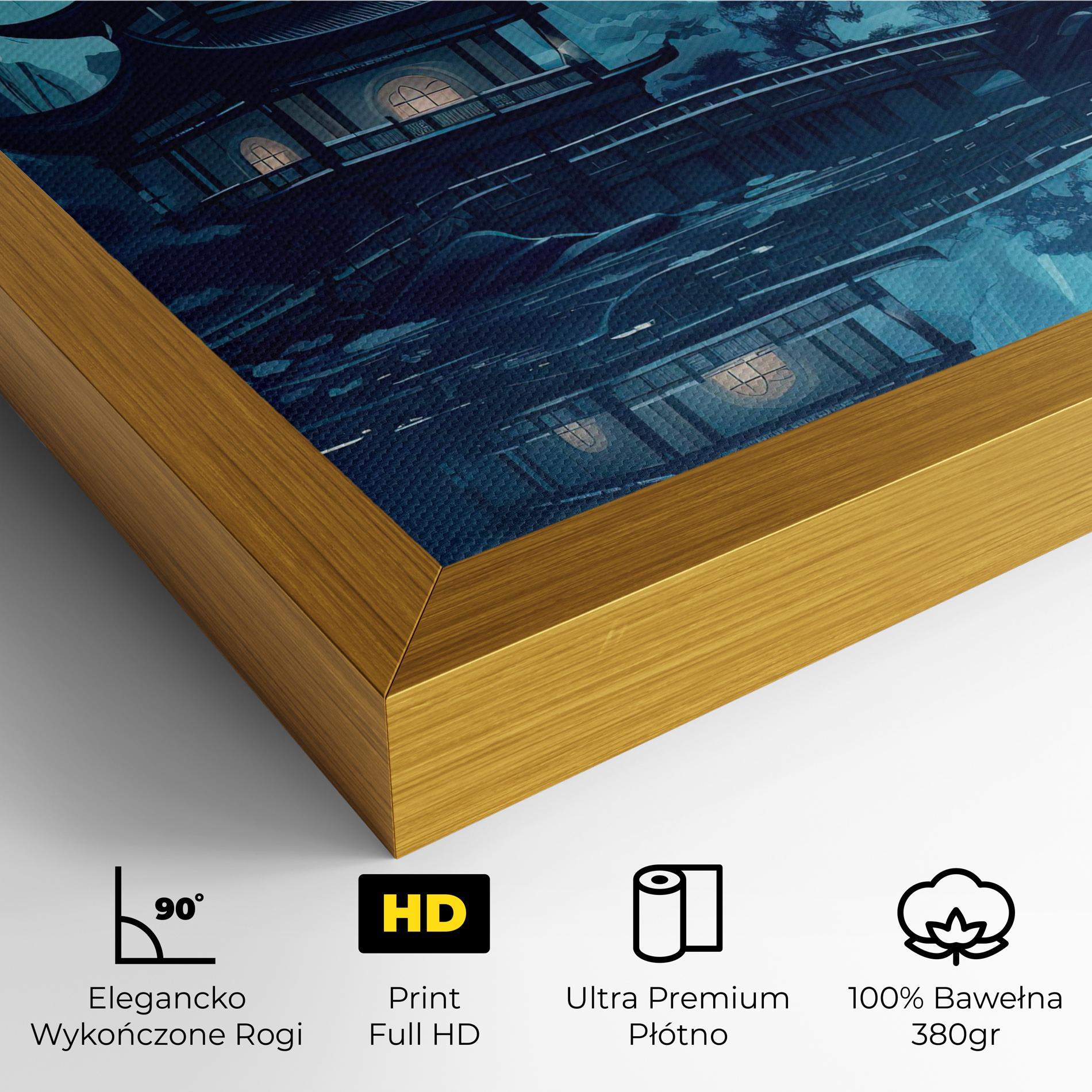 Obraz na Płótnie Chinese Cartoon mockup 4