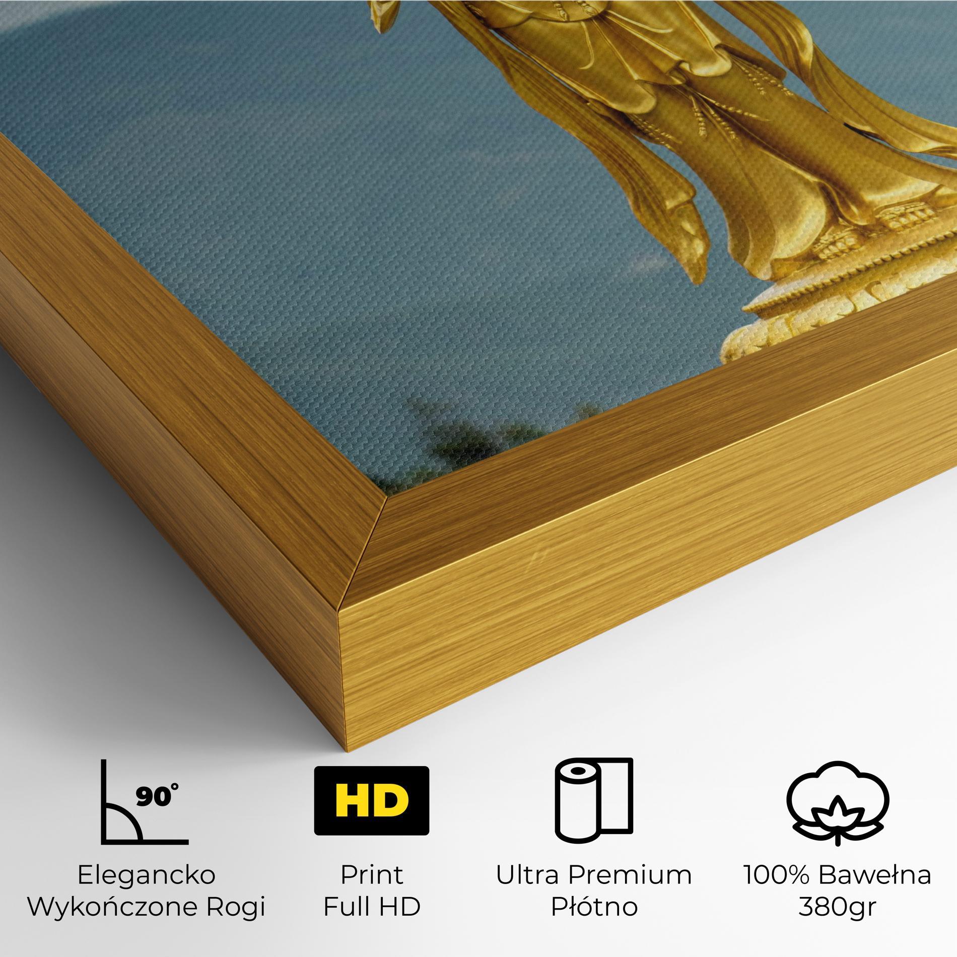 Obraz na Płótnie Golden Tara mockup 4