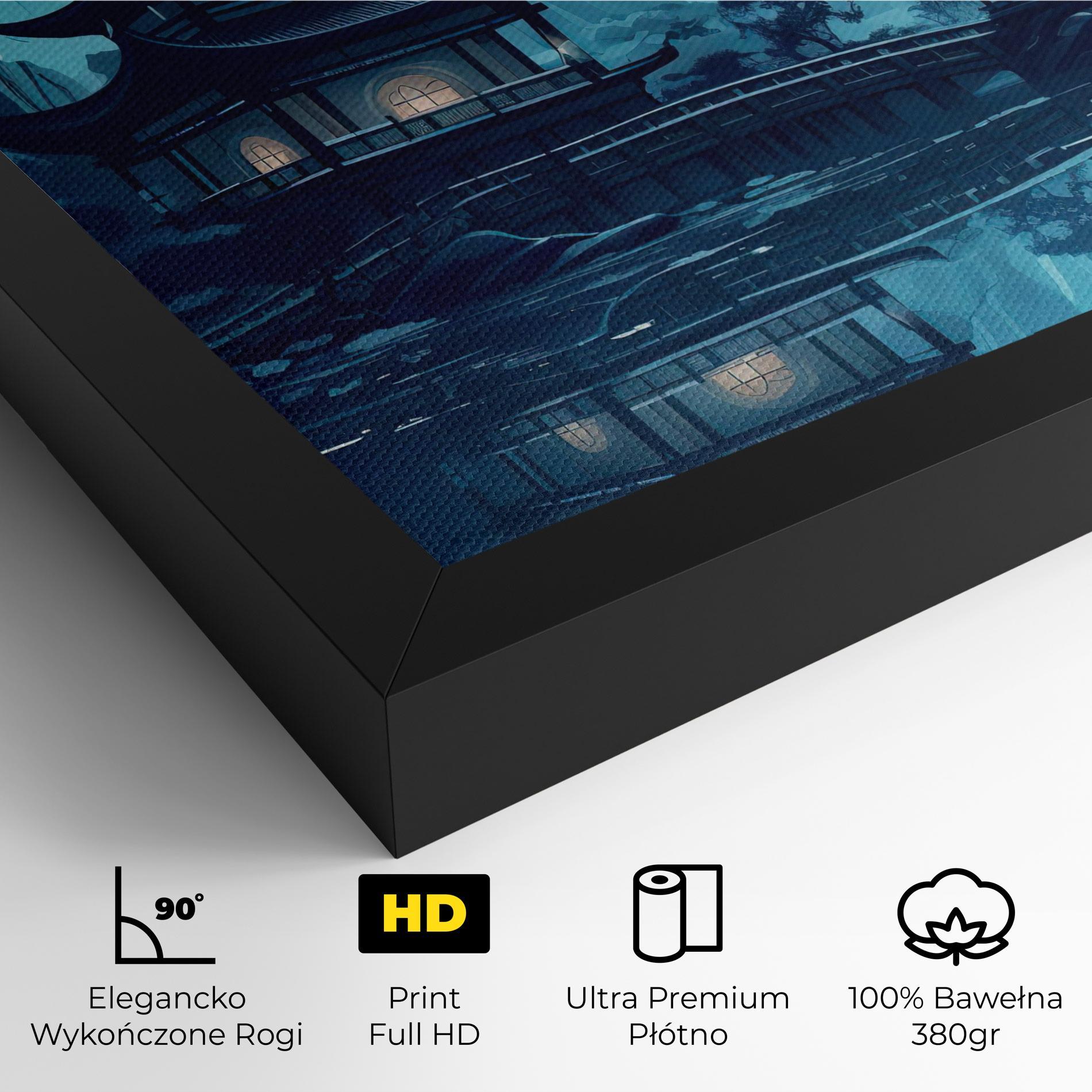 Obraz na Płótnie Chinese Cartoon mockup 4