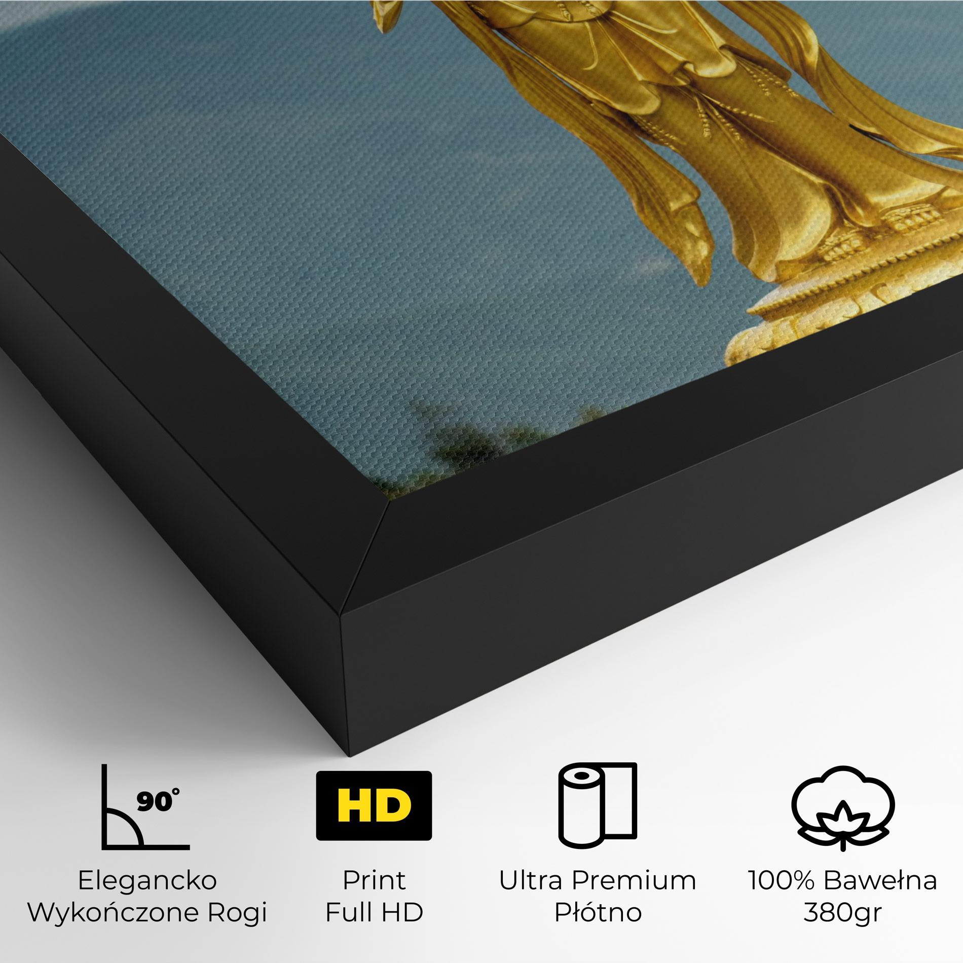 Obraz na Płótnie Golden Tara mockup 4