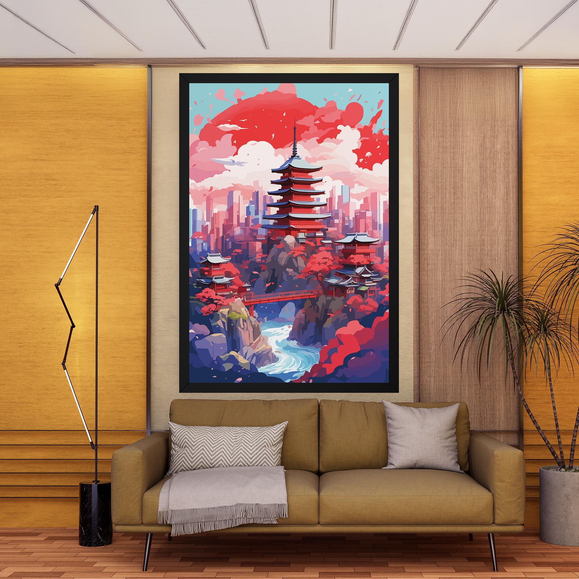 Obraz na Płótnie City Style Art mockup 9