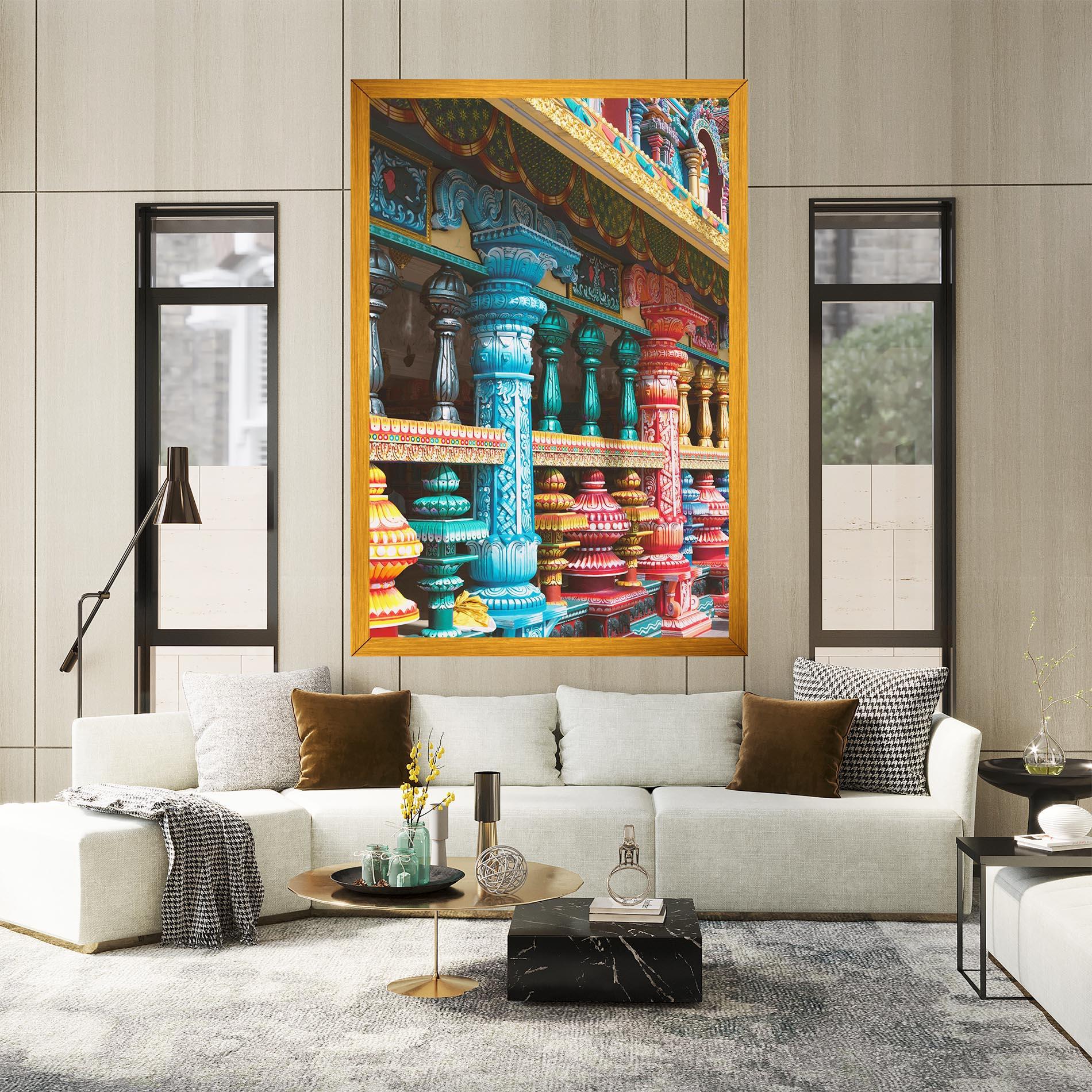 Obraz na Płótnie Batu Caves mockup 2