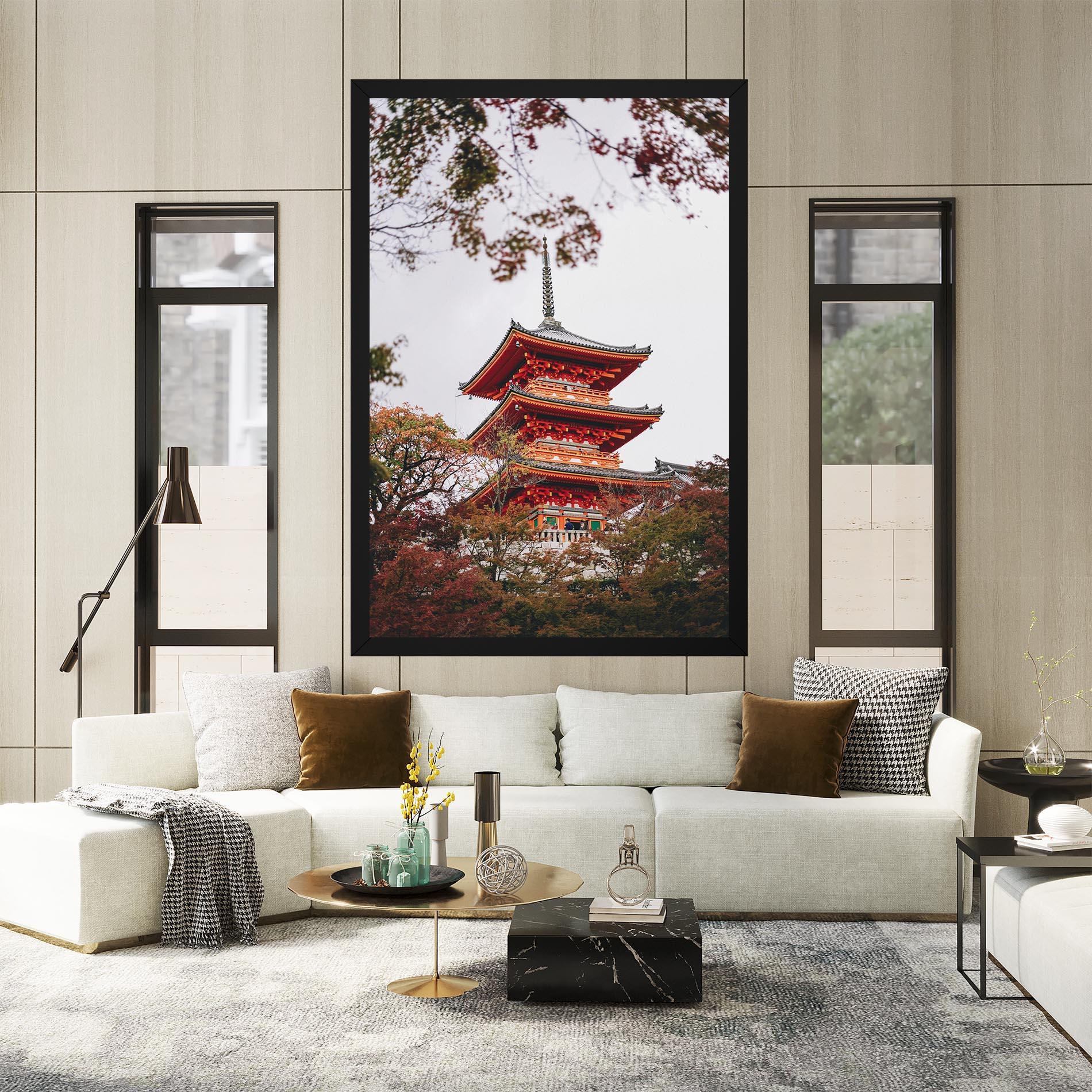 Obraz na Płótnie Kiyomizu Dera mockup 2