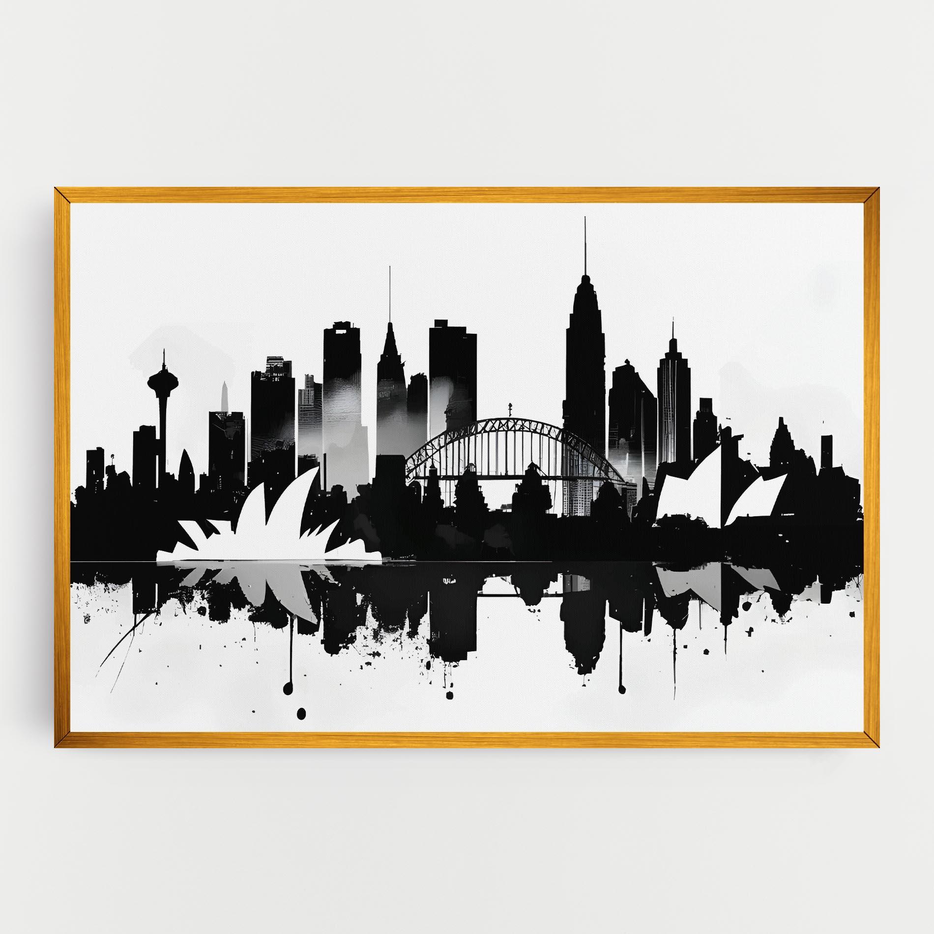 Obraz na Płótnie Opera House Art mockup 0