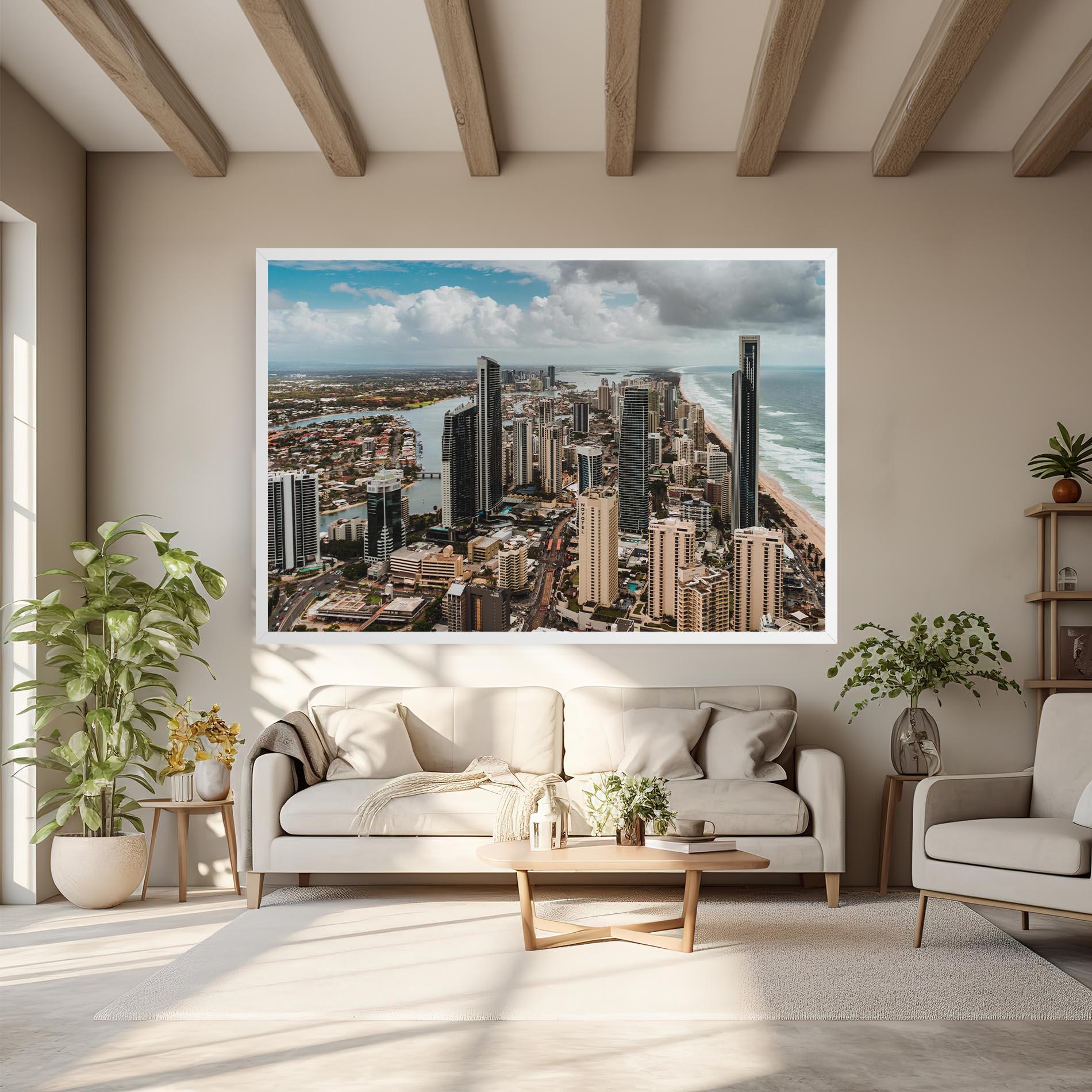 Obraz na Płótnie Gold Coast mockup 6