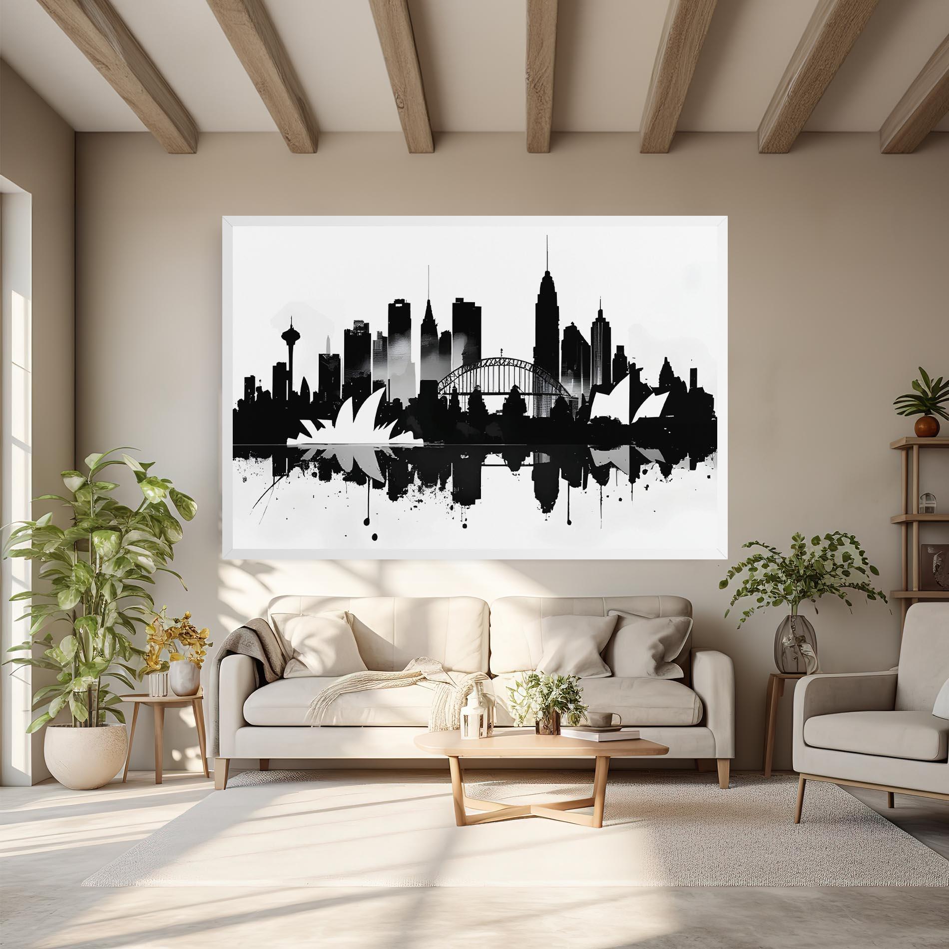 Obraz na Płótnie Opera House Art mockup 6