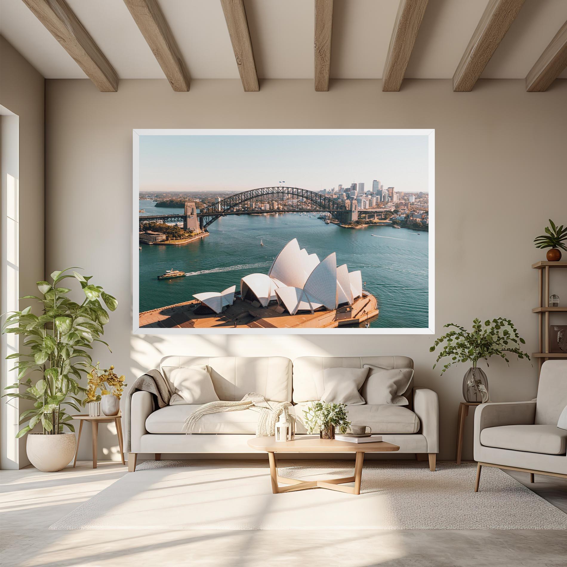 Obraz na Płótnie Sydney View mockup 6