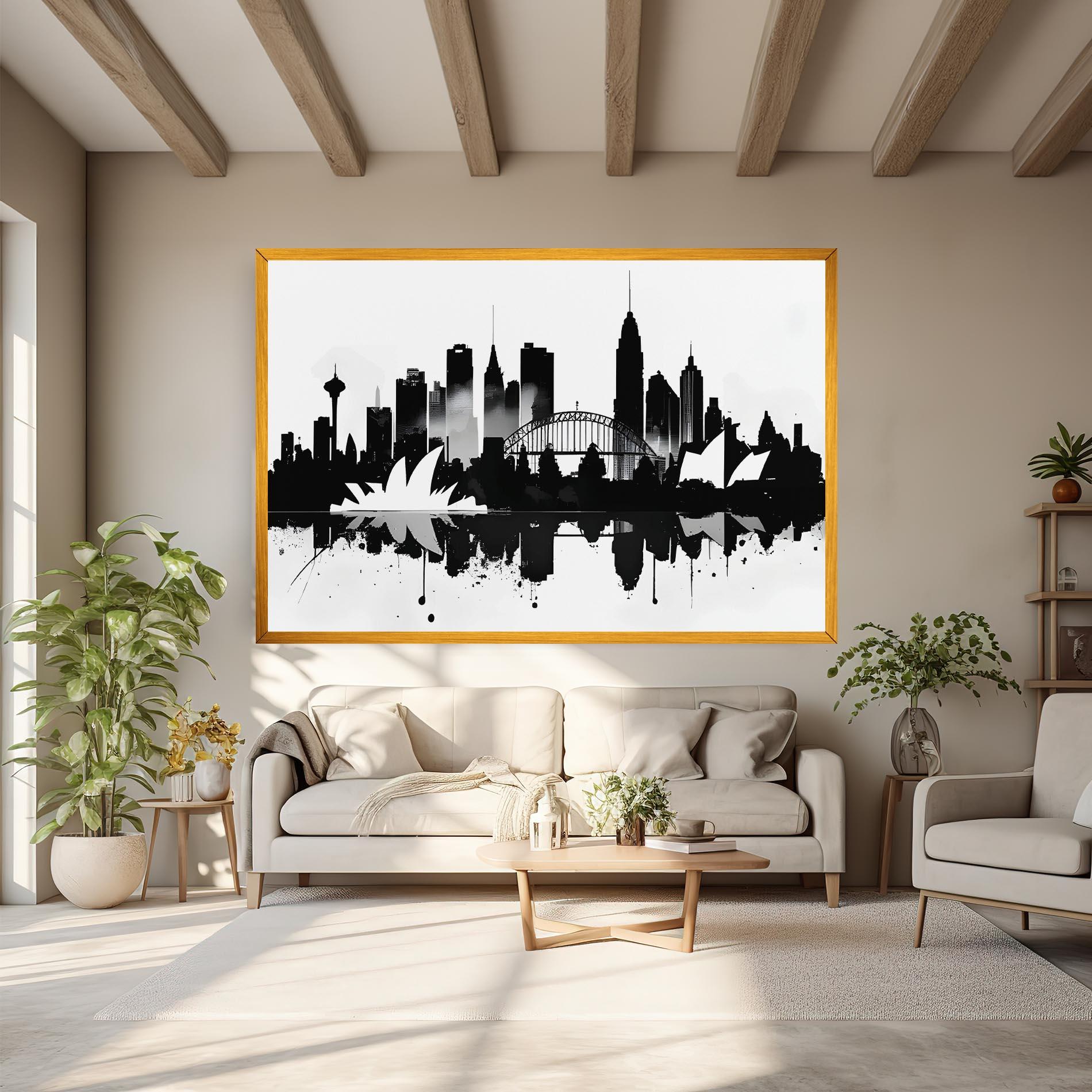 Obraz na Płótnie Opera House Art mockup 6