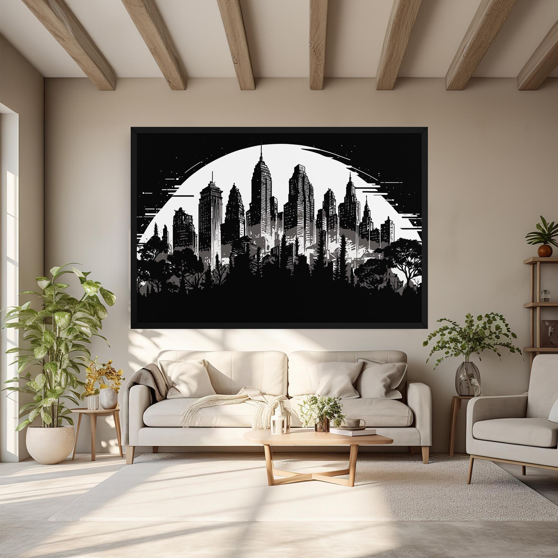 Obraz na Płótnie Australia Moon mockup 6