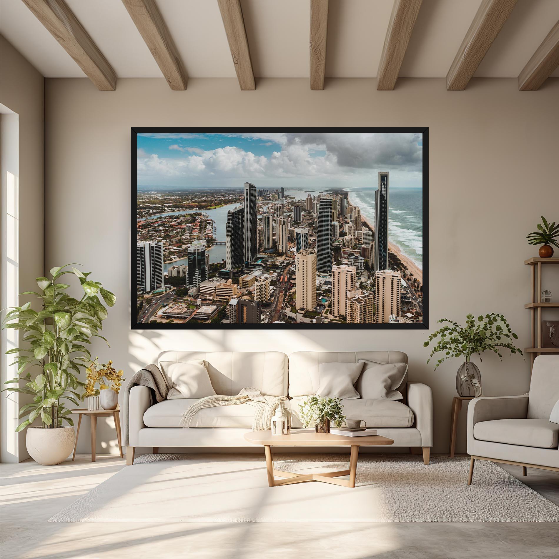 Obraz na Płótnie Gold Coast mockup 6