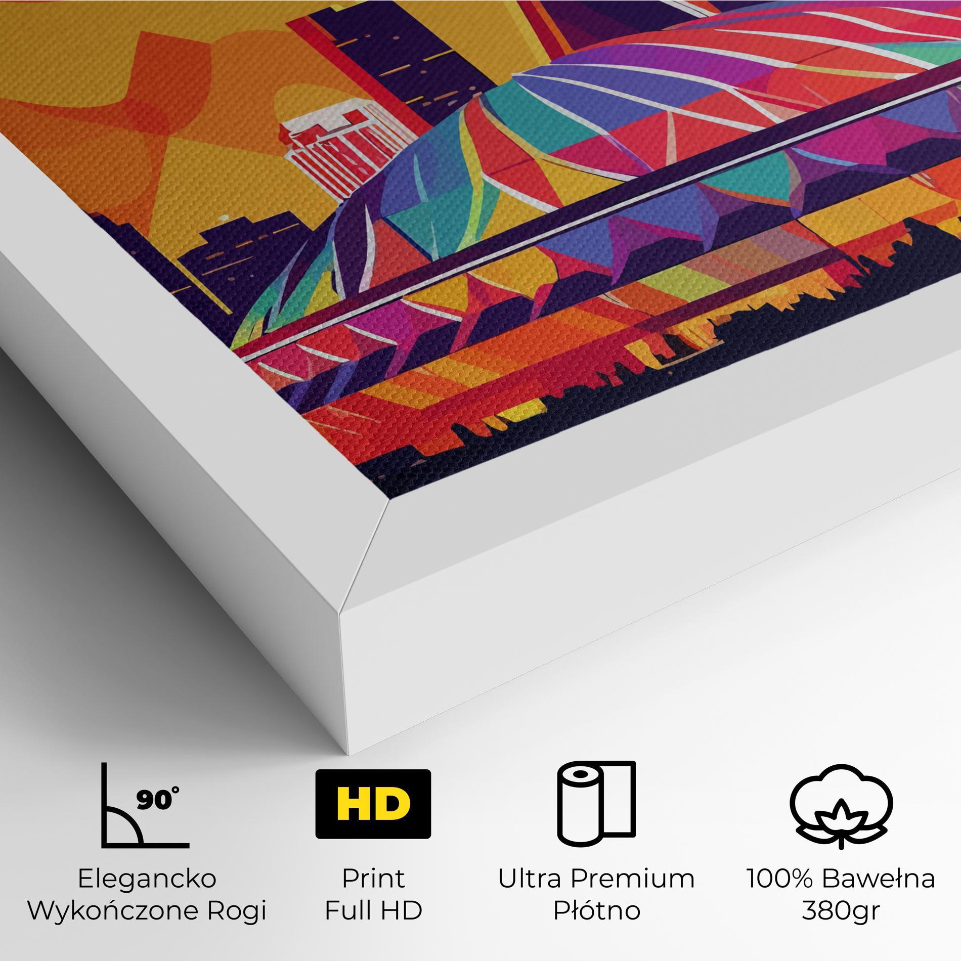 Obraz na Płótnie Olympic Stadium mockup 4