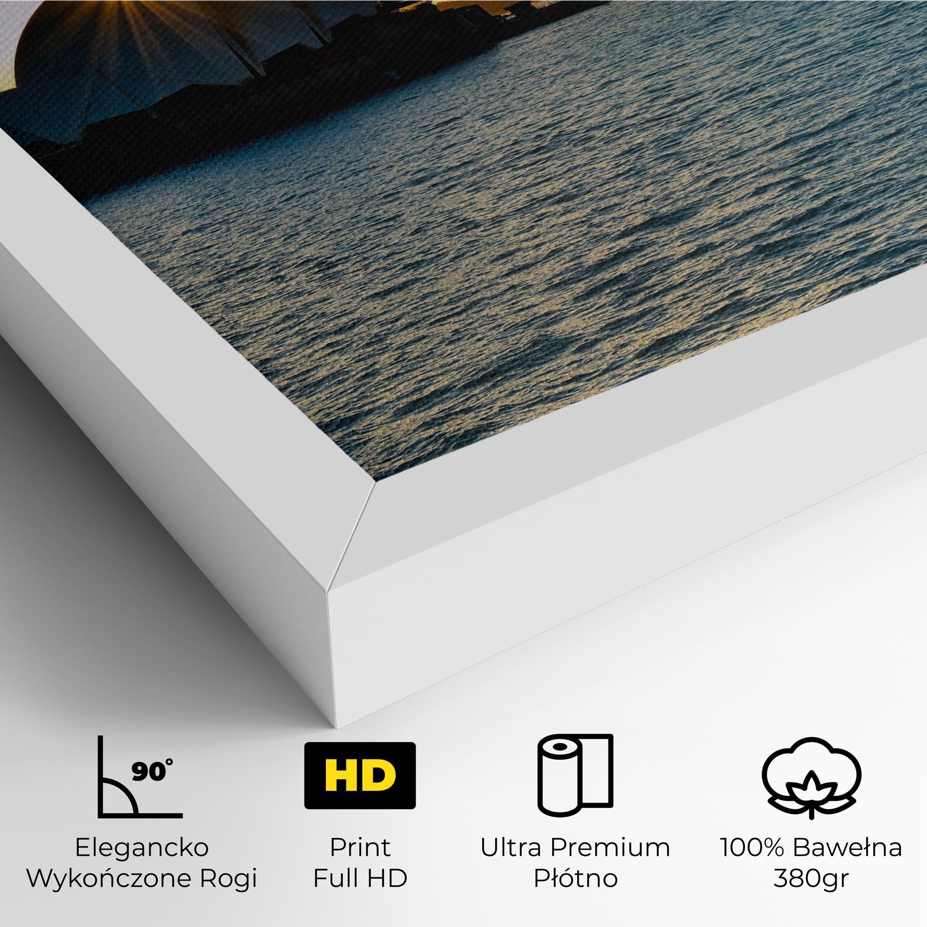 Obraz na Płótnie Sunrise Sydney mockup 4