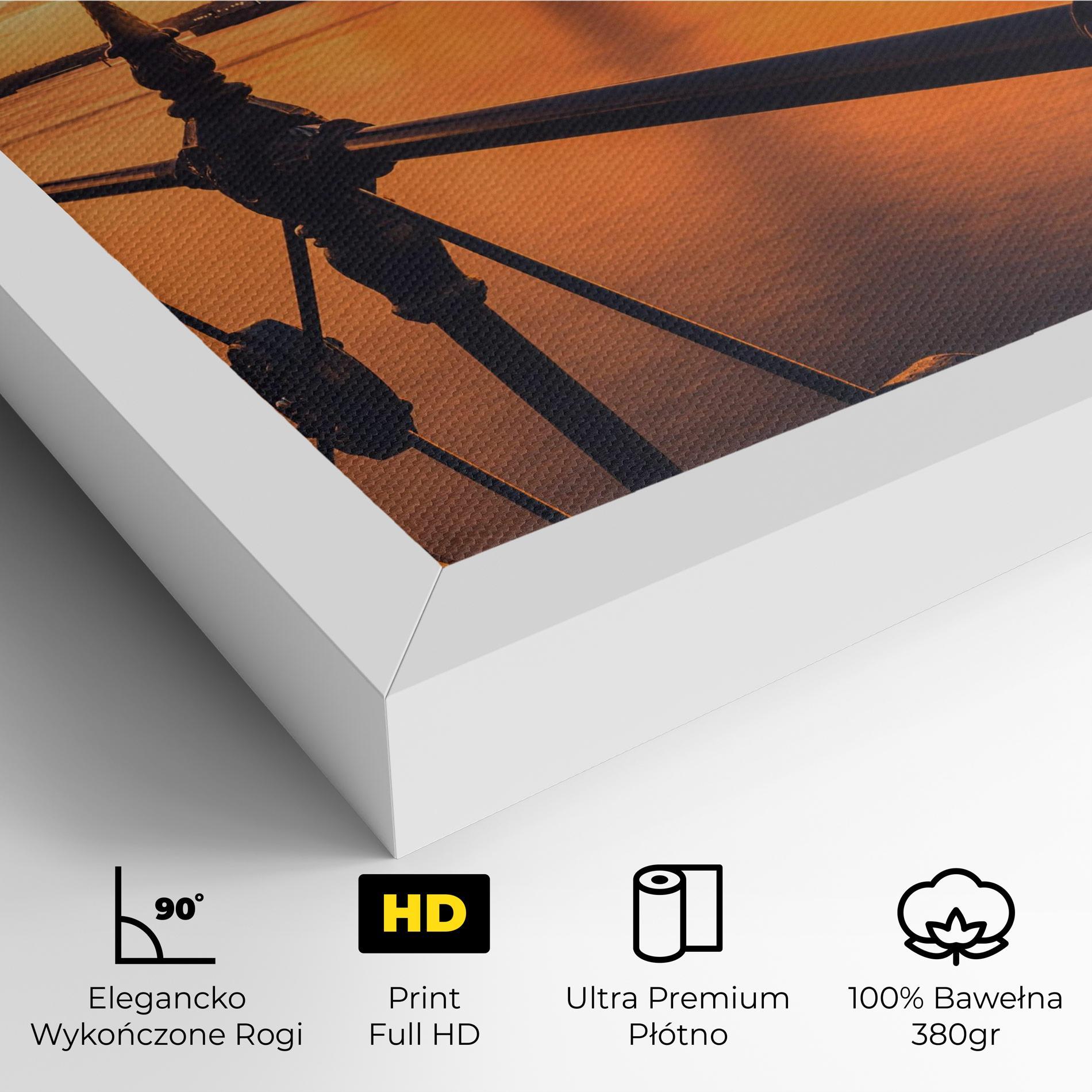 Obraz na Płótnie Sydney Orange View mockup 4