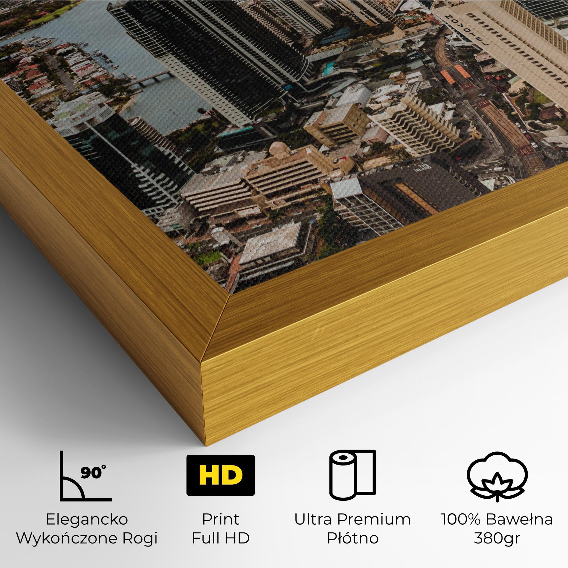 Obraz na Płótnie Gold Coast mockup 4