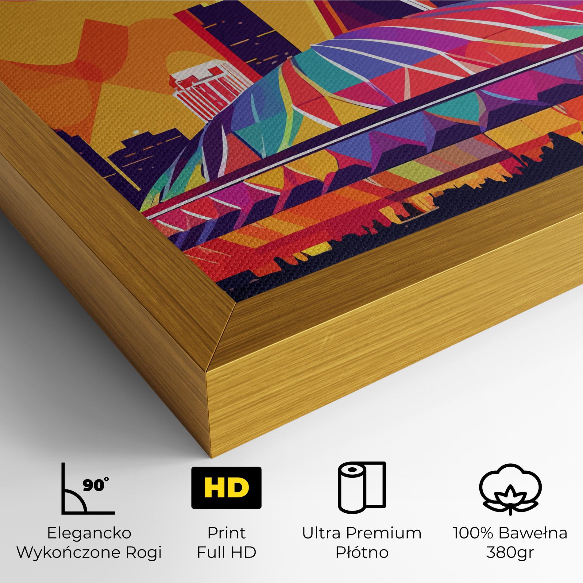 Obraz na Płótnie Olympic Stadium mockup 4