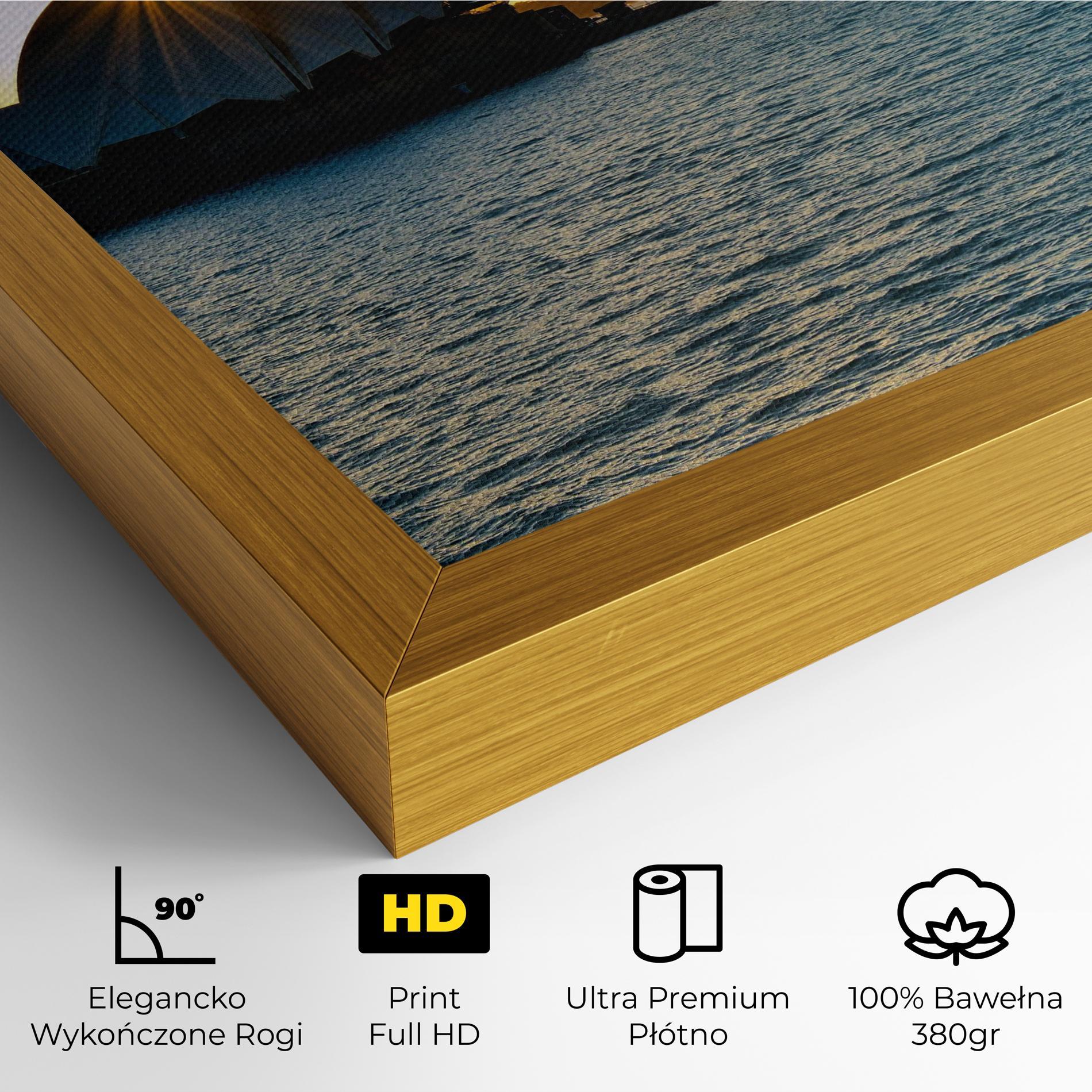 Obraz na Płótnie Sunrise Sydney mockup 4