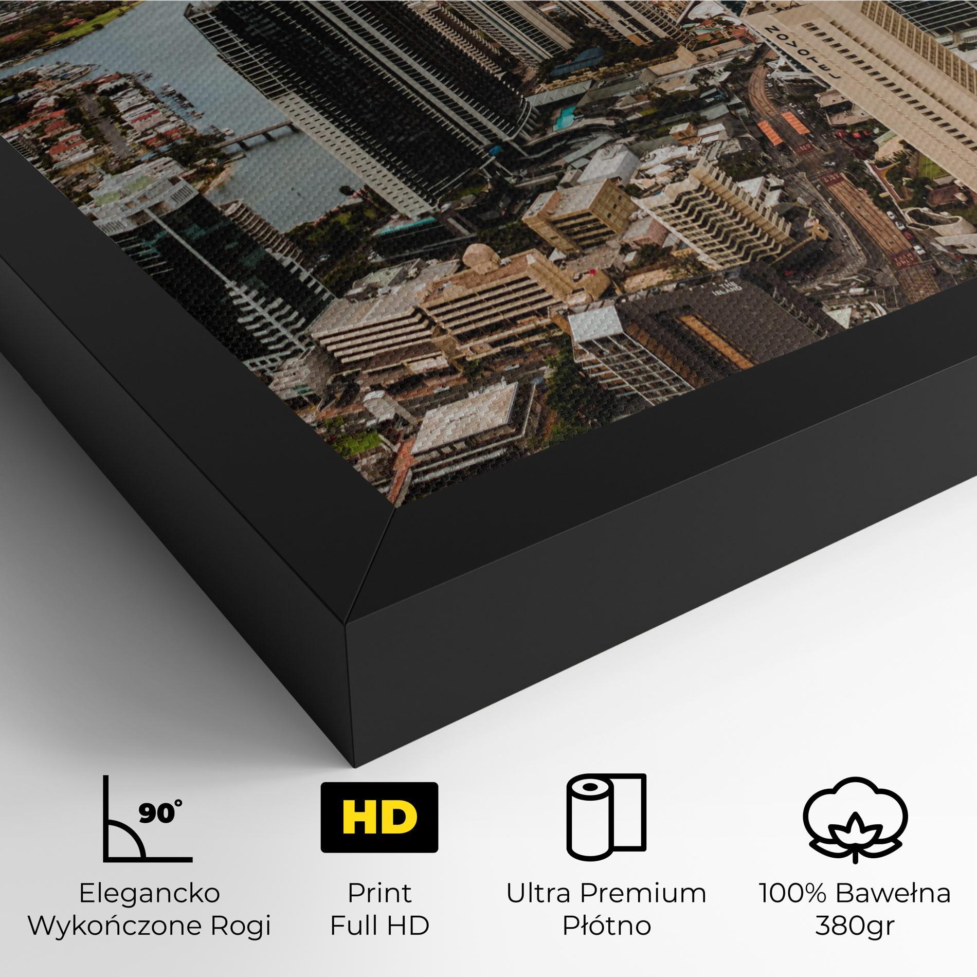 Obraz na Płótnie Gold Coast mockup 4