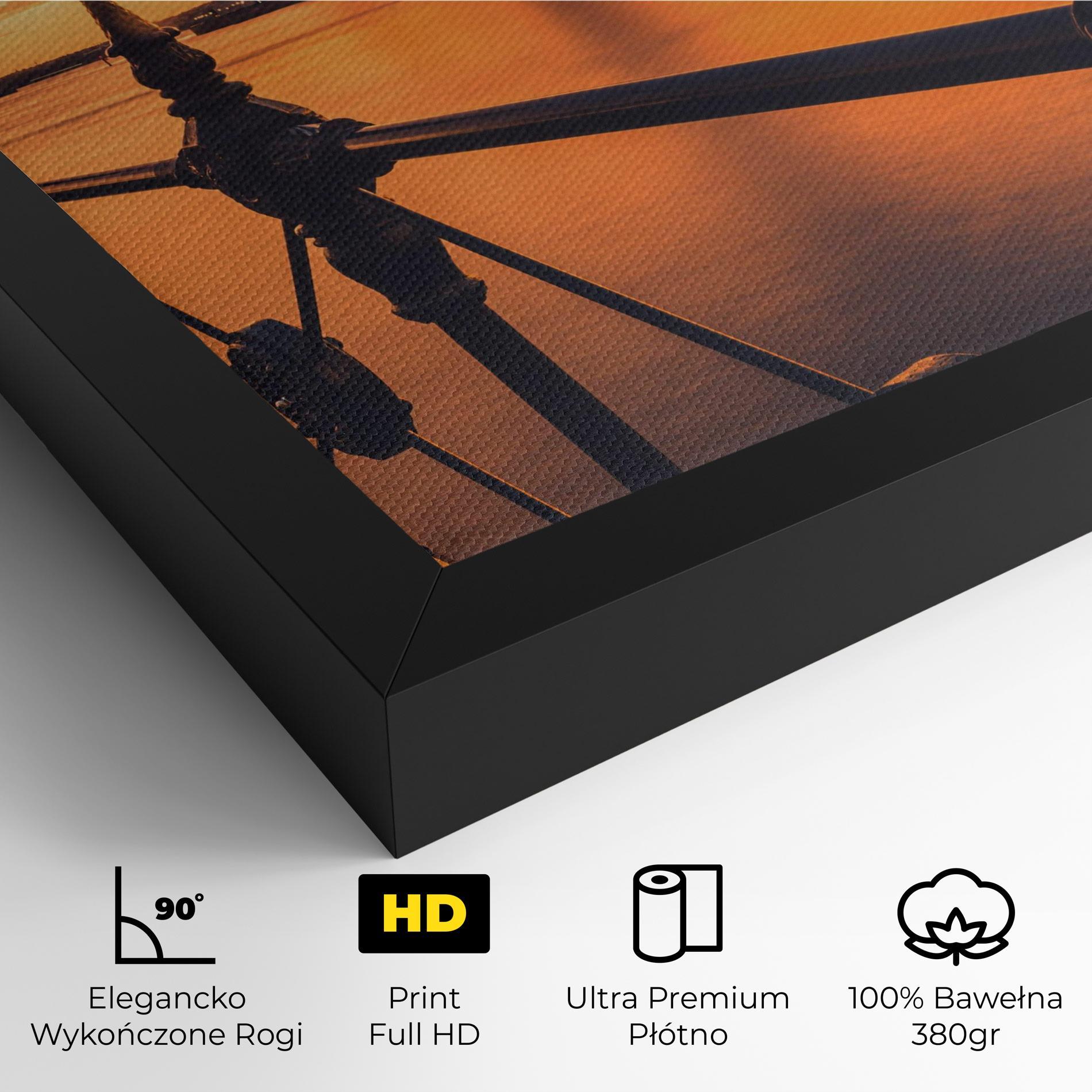 Obraz na Płótnie Sydney Orange View mockup 4