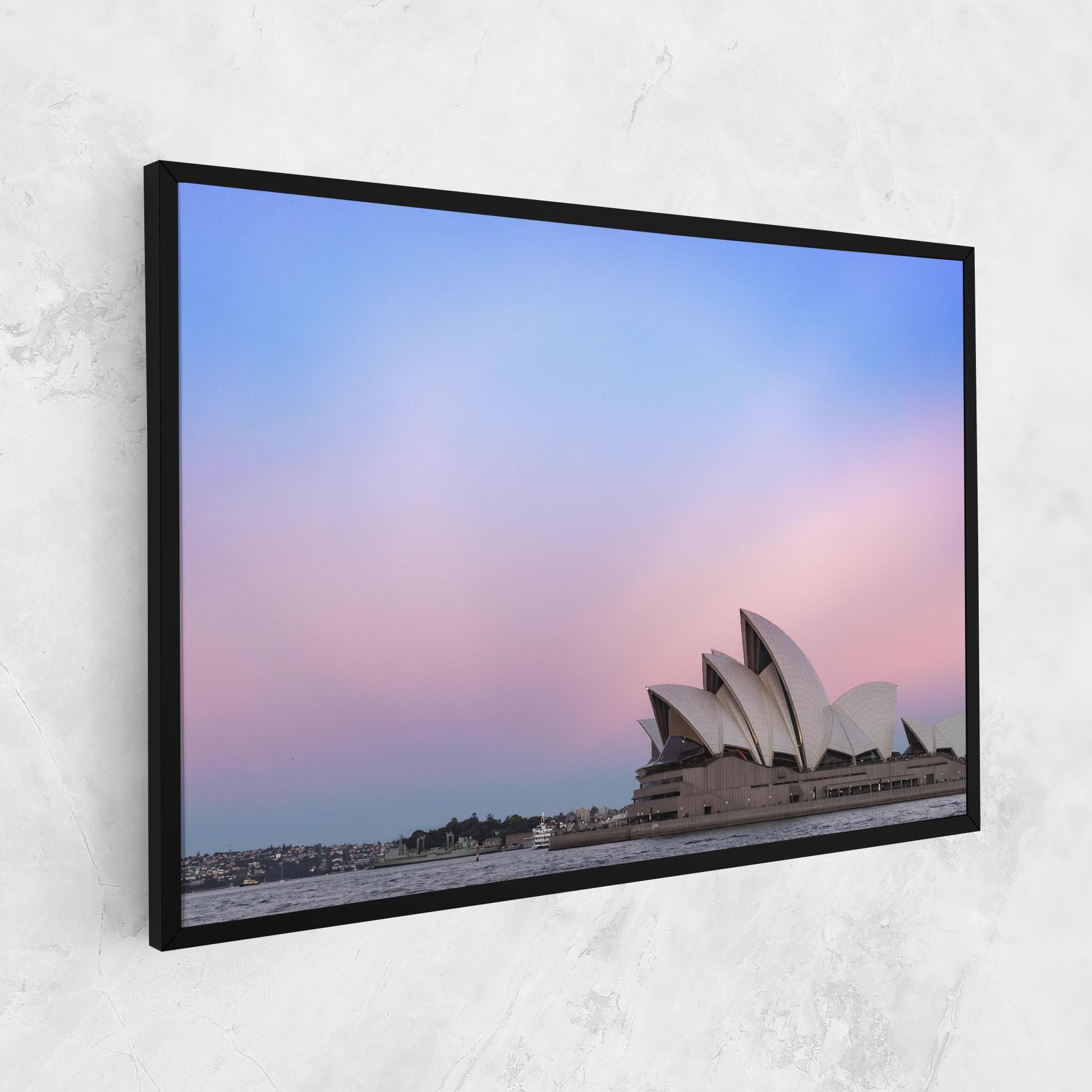 Obraz na Płótnie Sydney Purple Sky mockup 1