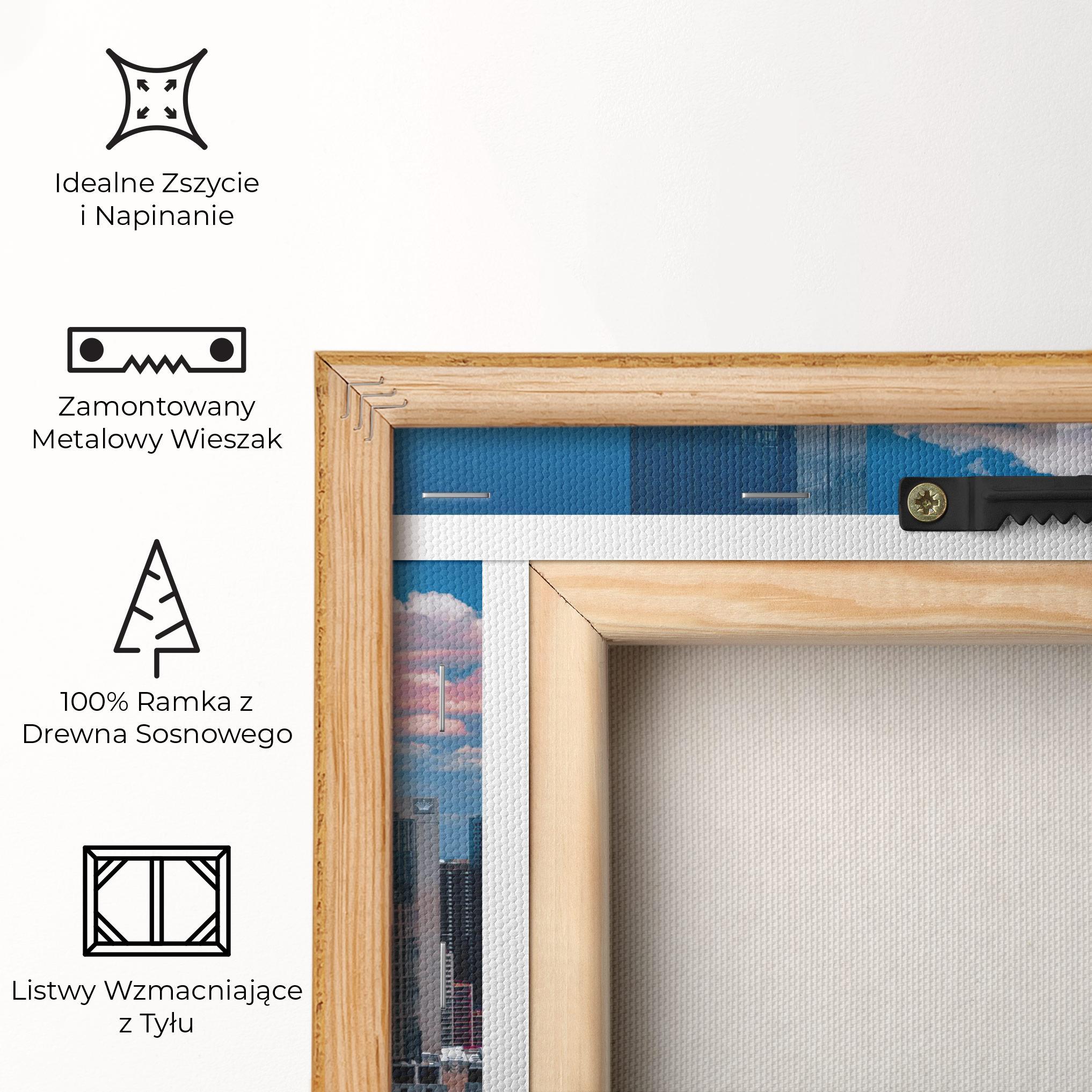 Obraz na Płótnie Skyscrapert View mockup 5