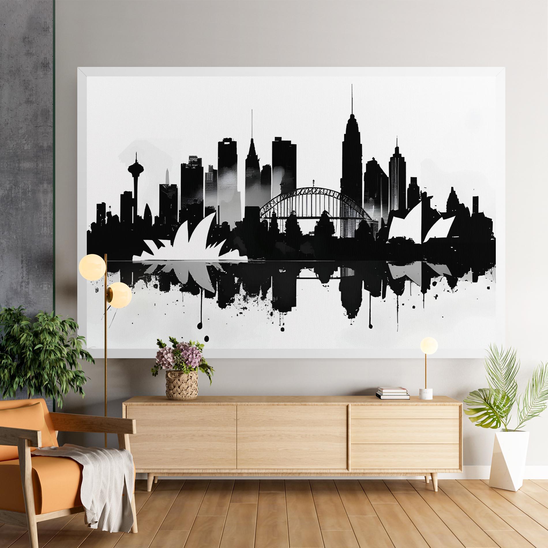 Obraz na Płótnie Opera House Art mockup 9