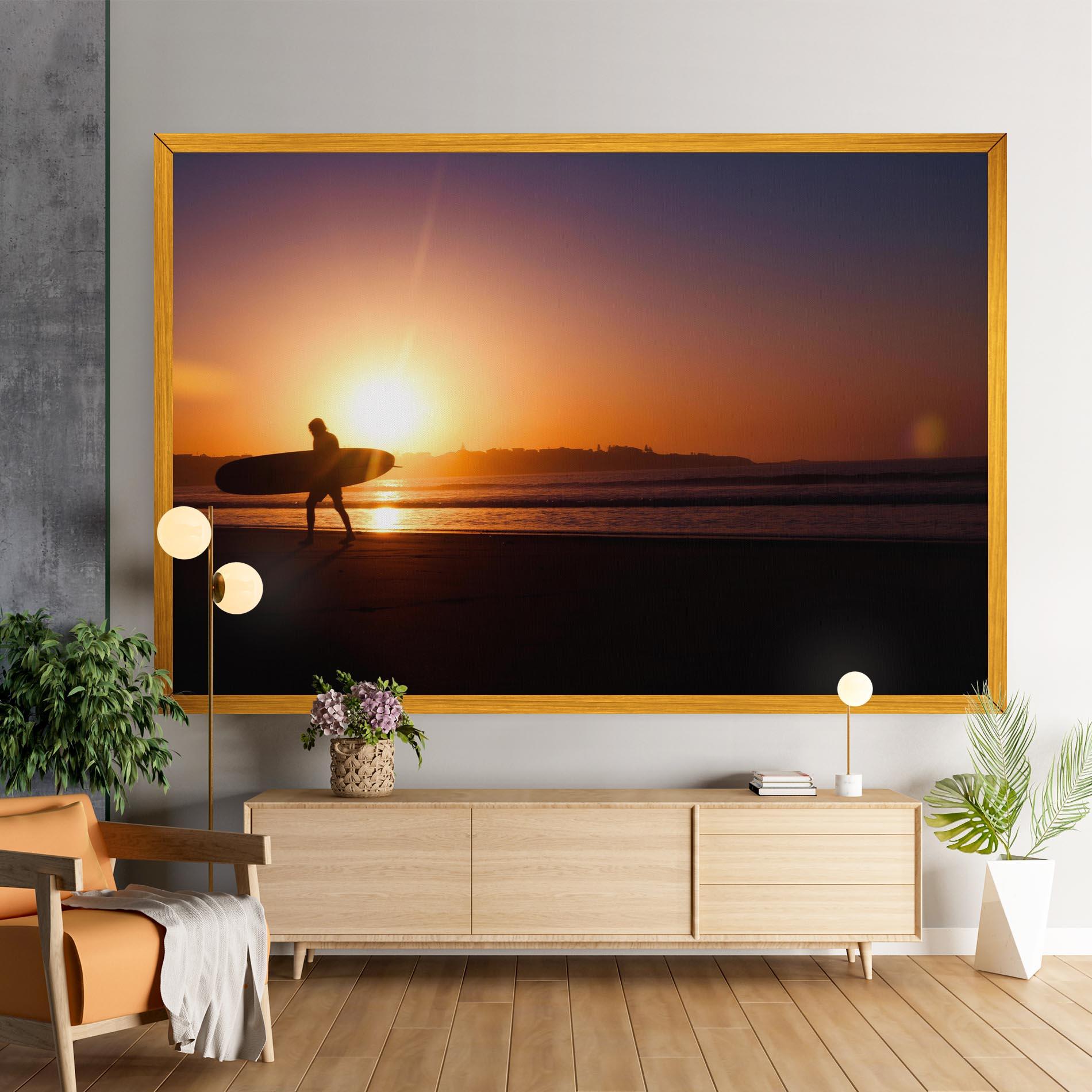 Obraz na Płótnie Australian Sunset mockup 9