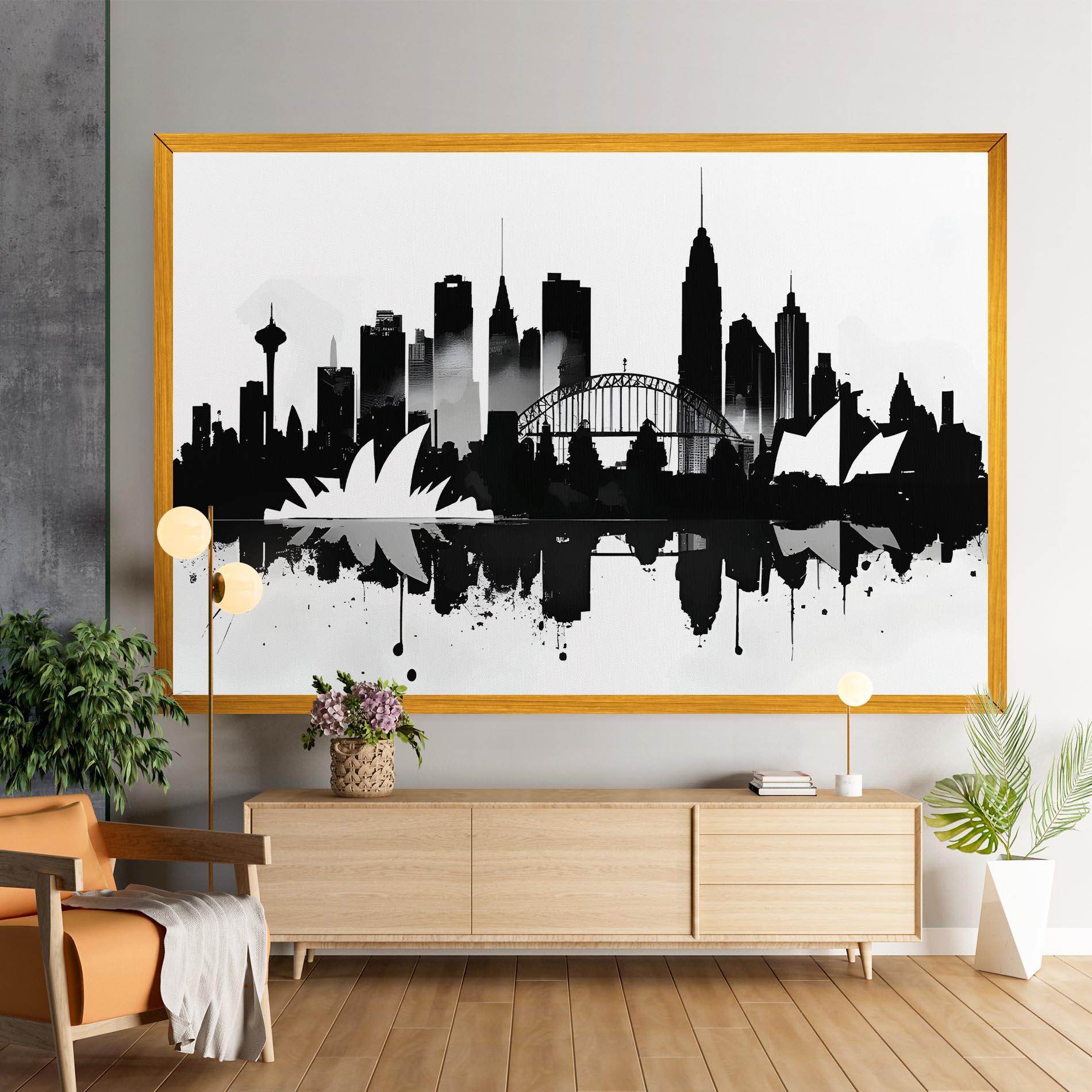 Obraz na Płótnie Opera House Art mockup 9