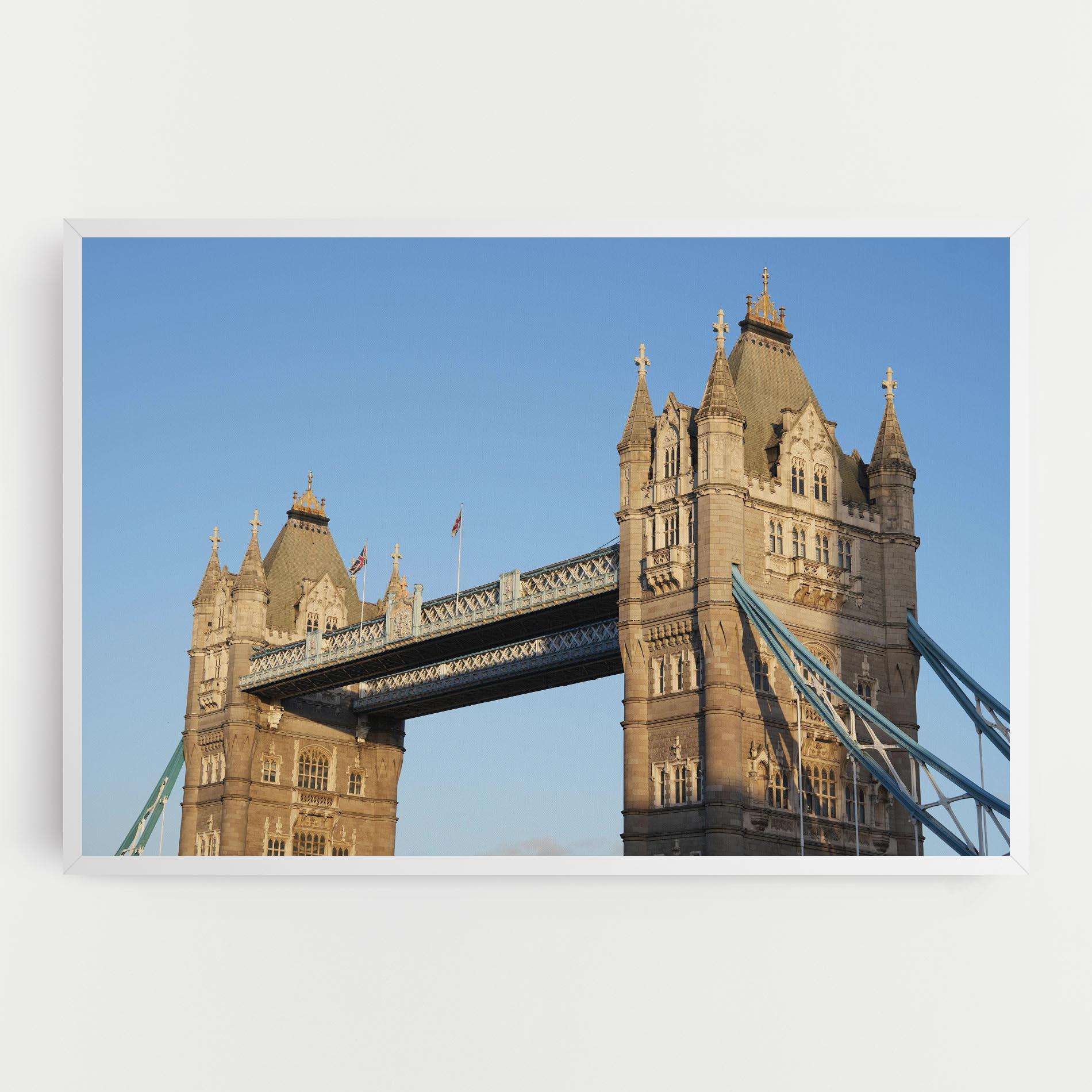 Obraz na Płótnie London Bridge View mockup 0