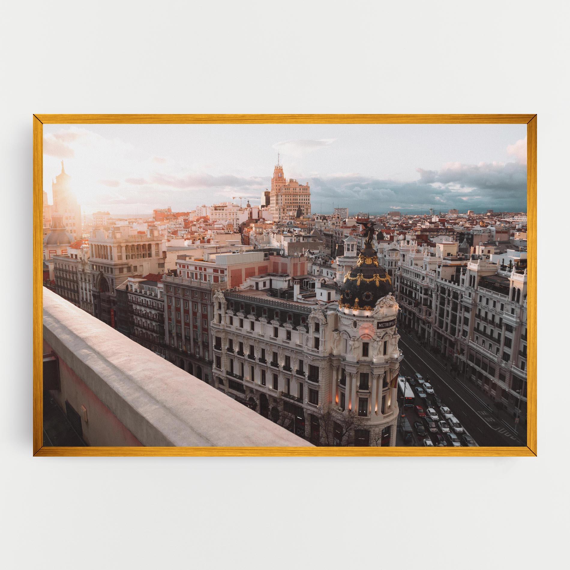 Obraz na Płótnie Spain Sunrise mockup 0