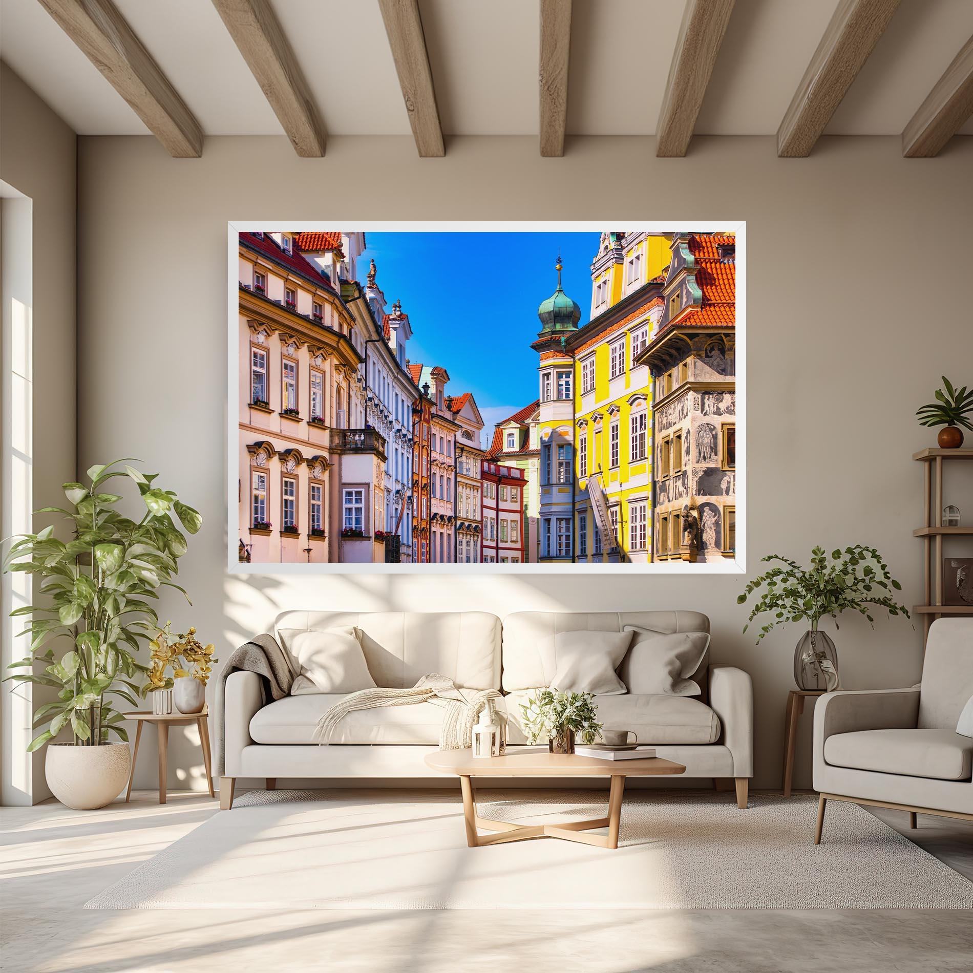 Obraz na Płótnie Prague Buildings mockup 6