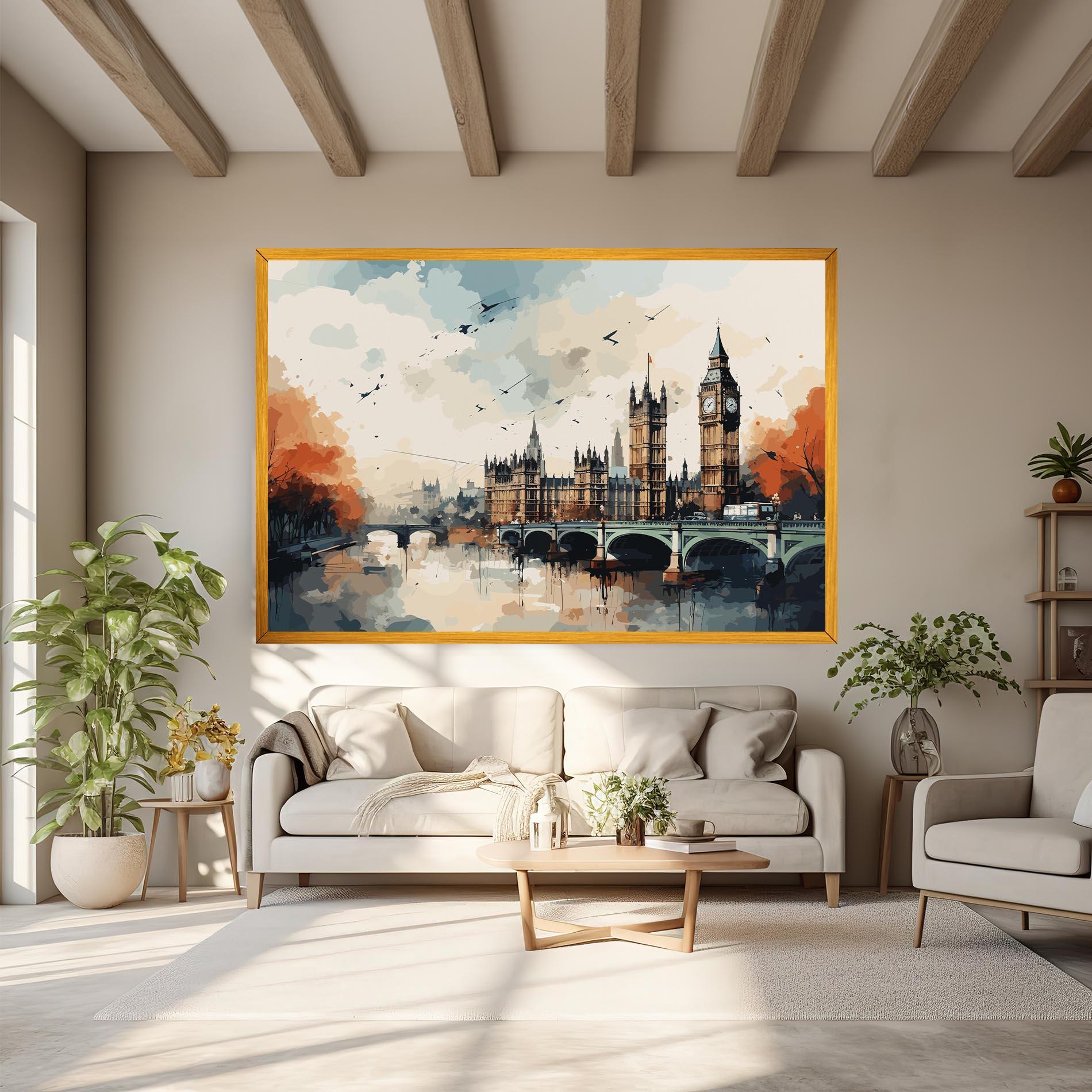 Obraz na Płótnie England Art mockup 6