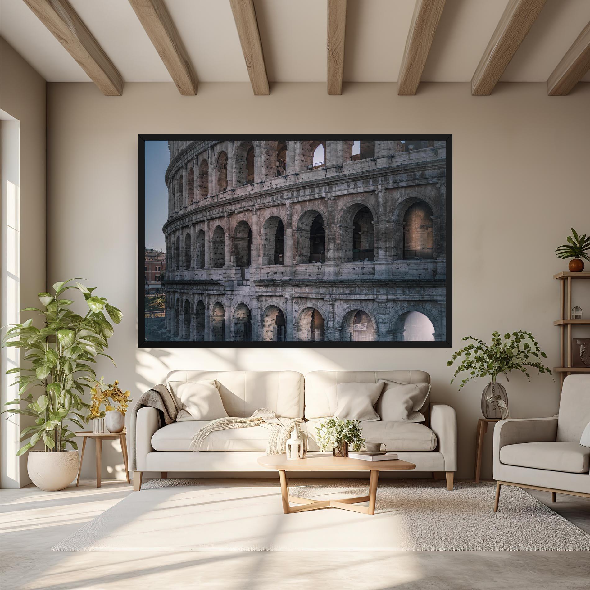 Obraz na Płótnie Colosseum Roma mockup 6