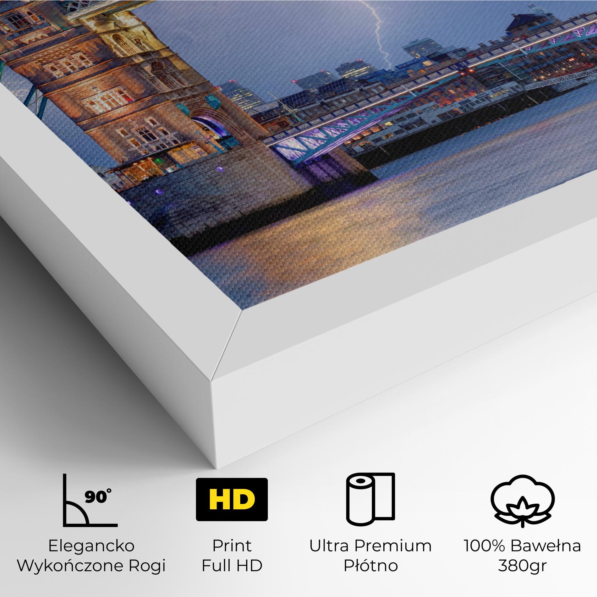 Obraz na Płótnie London Tower Bridge mockup 4