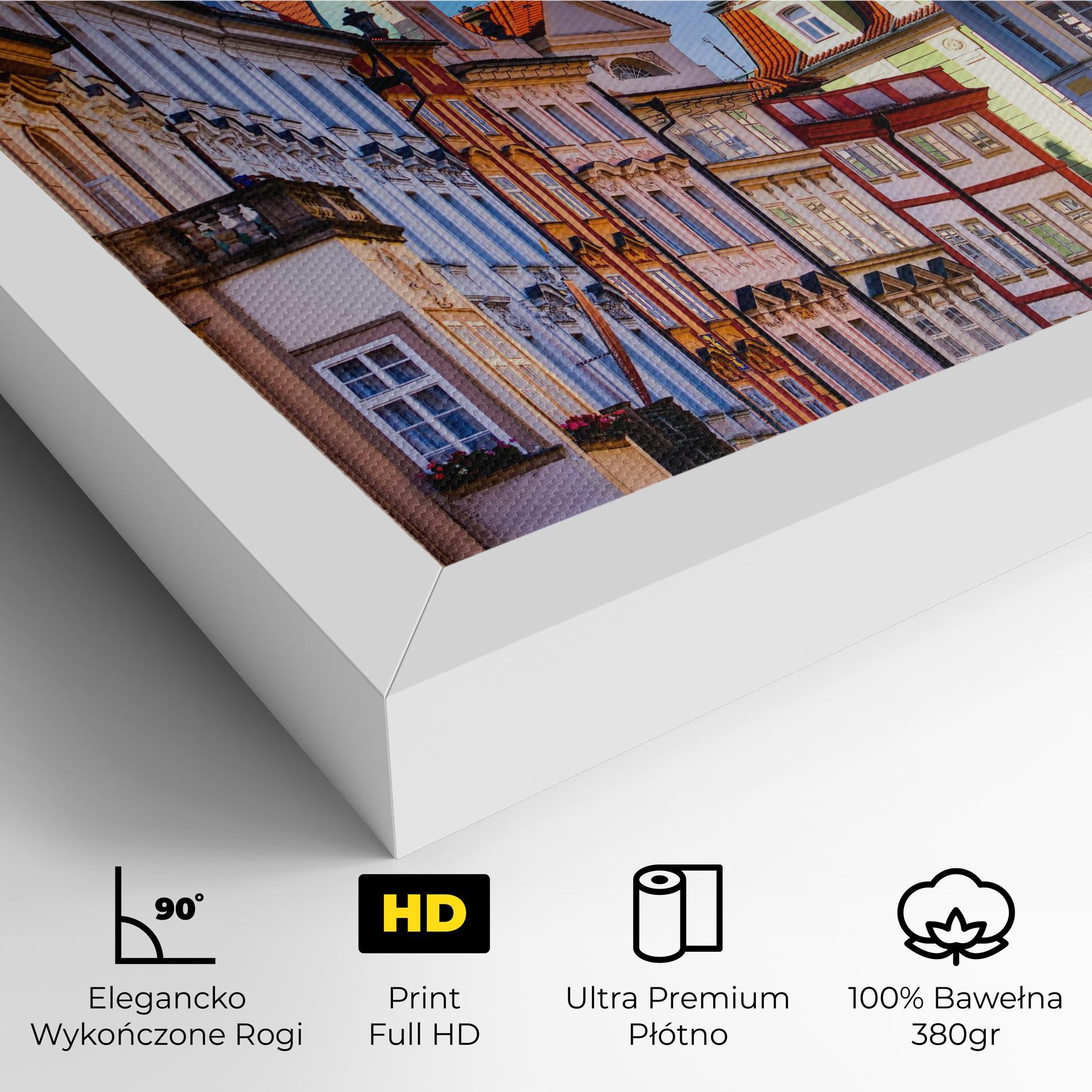 Obraz na Płótnie Prague Buildings mockup 4