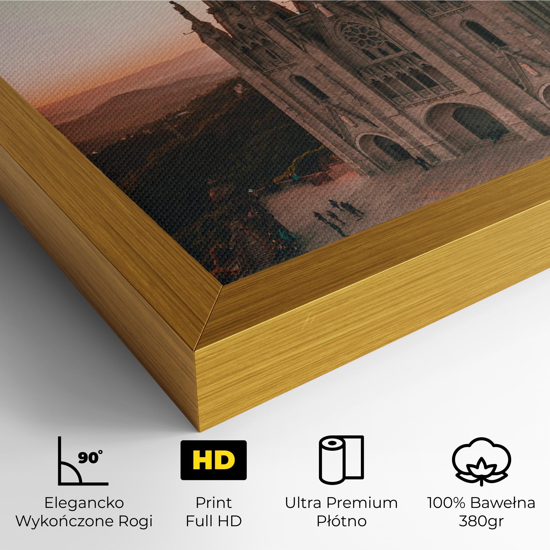 Obraz na Płótnie Tibidabo Barcelona mockup 4