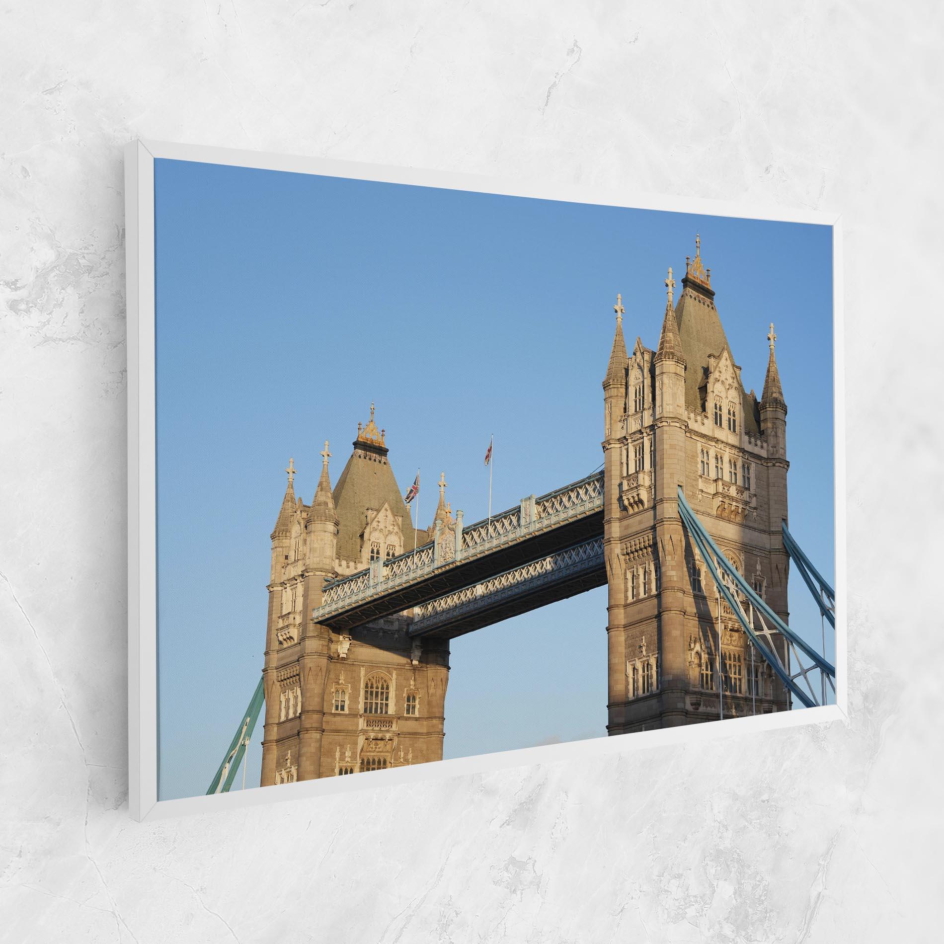 Obraz na Płótnie London Bridge View mockup 1