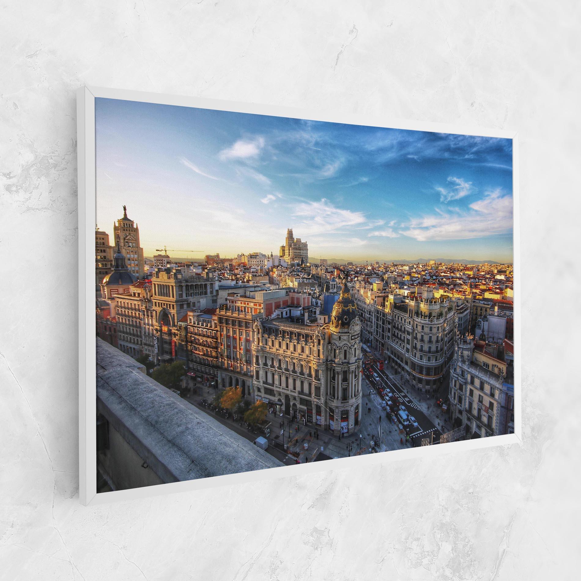 Obraz na Płótnie Madrid View mockup 1